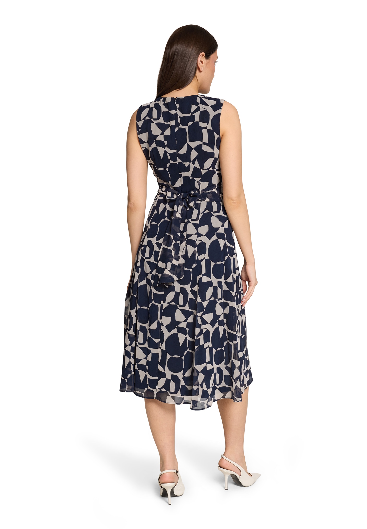 Betty&Co Chiffonkleid »Chiffonkleid ohne Arm«