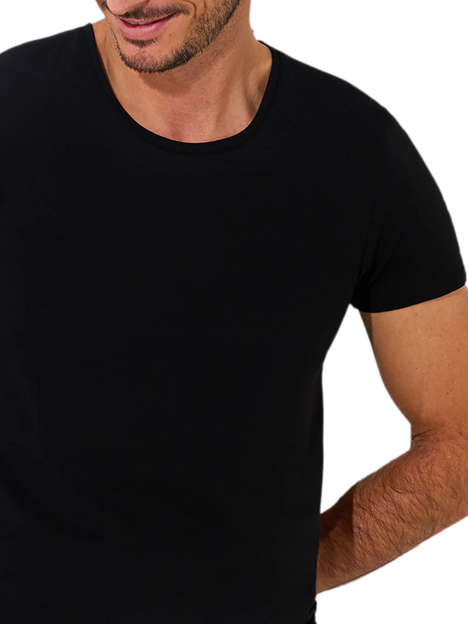 Lisca Unterhemd »3er Pack Herren T-Shirt Odysseus« 3 Stück, 3 Stk.
