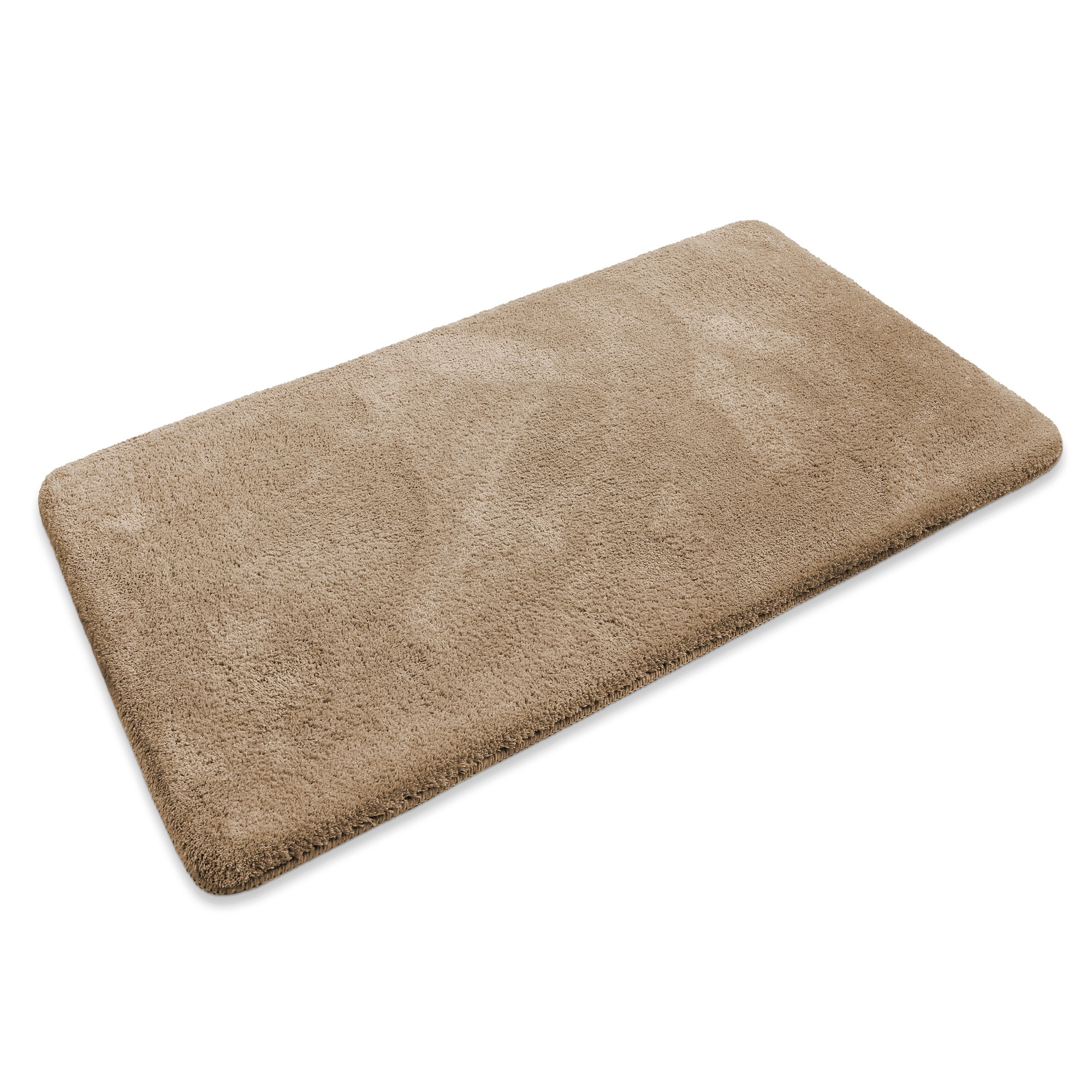 OTTO home Badematte »Neele«, rutschhemmend beschichtet, schnell trocknend, Badteppich, getuftet, modern, Uni, antirutsch, flauschig, hochflor