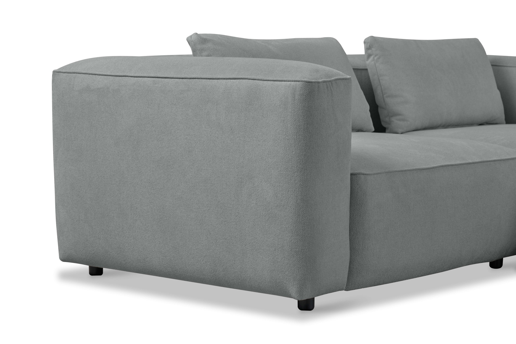 andas Ecksofa »Tvinnet«, Breite 228 cm, extra tiefe Sitzfläche, kubisches Sitzvergnügen
