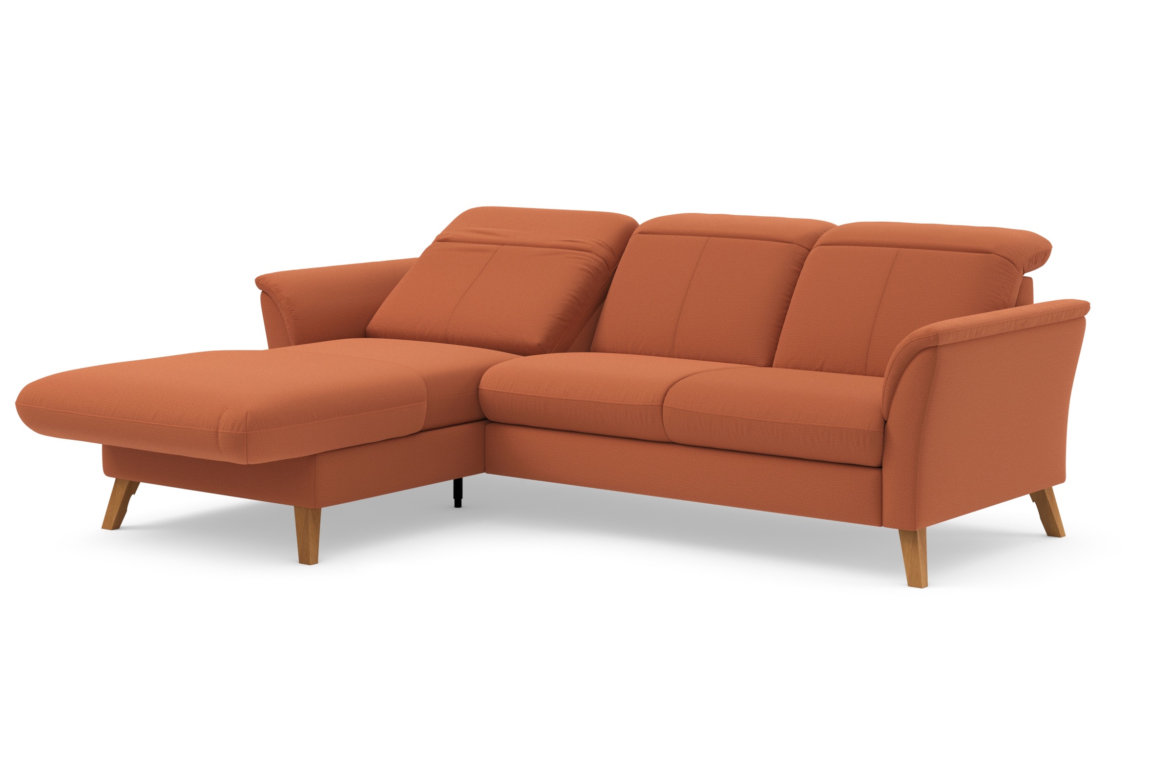 sit&more Ecksofa »Romero L-Form«, wahlweise mit oder ohne Relax-Funktion, Bettfunktion, Bettkasten