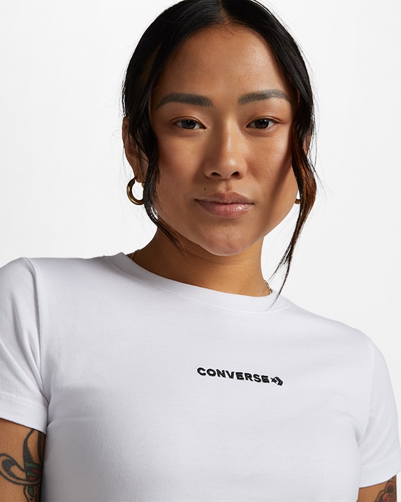 Converse T-Shirt »WORDMARK FASHION ♕ NOVELTY TOP« bei