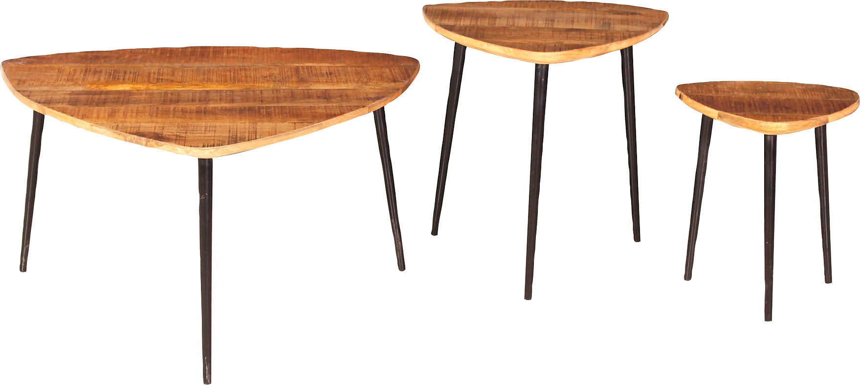 SIT Couchtisch, Gefertigt aus natürlichem Mangoholz
