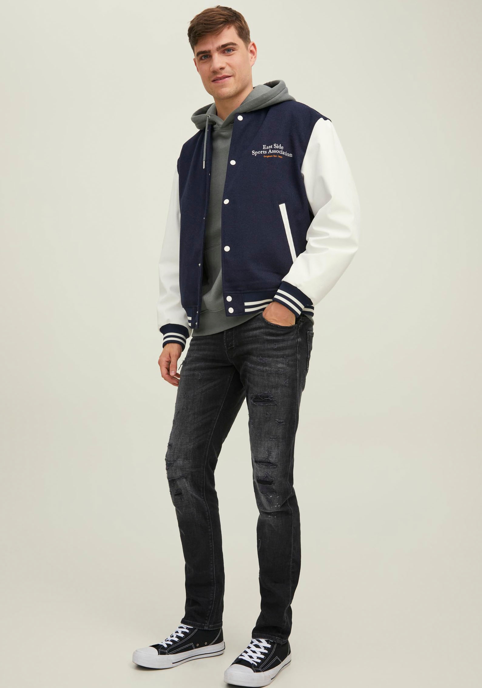 Jack & Jones Slim-fit-Jeans »JJIGLENN JJBLAIR GE 802 NOOS«