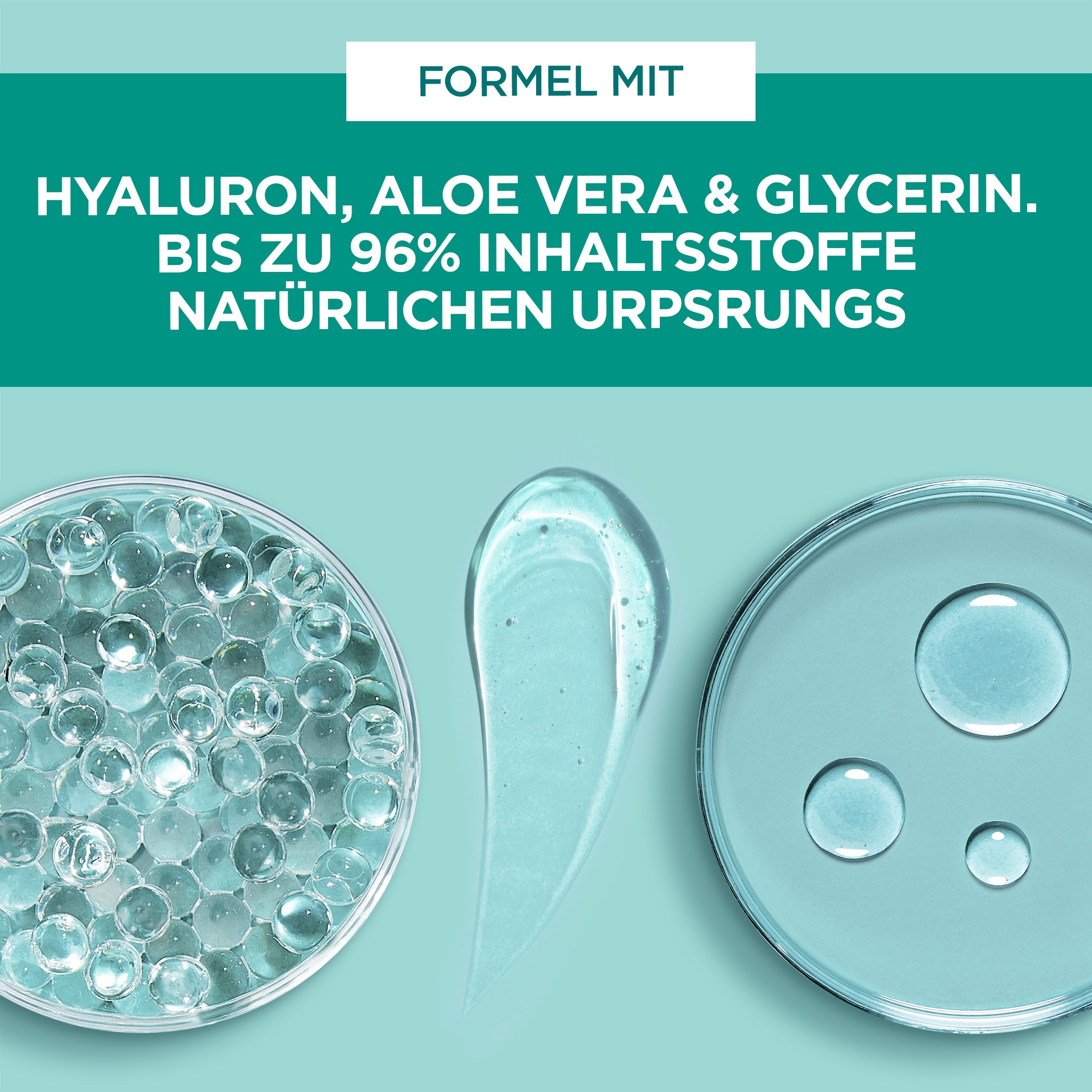 GARNIER Gesichtsgel »Hyaluron Aloe Gel-Creme«, mit hoher Wirksamkeit