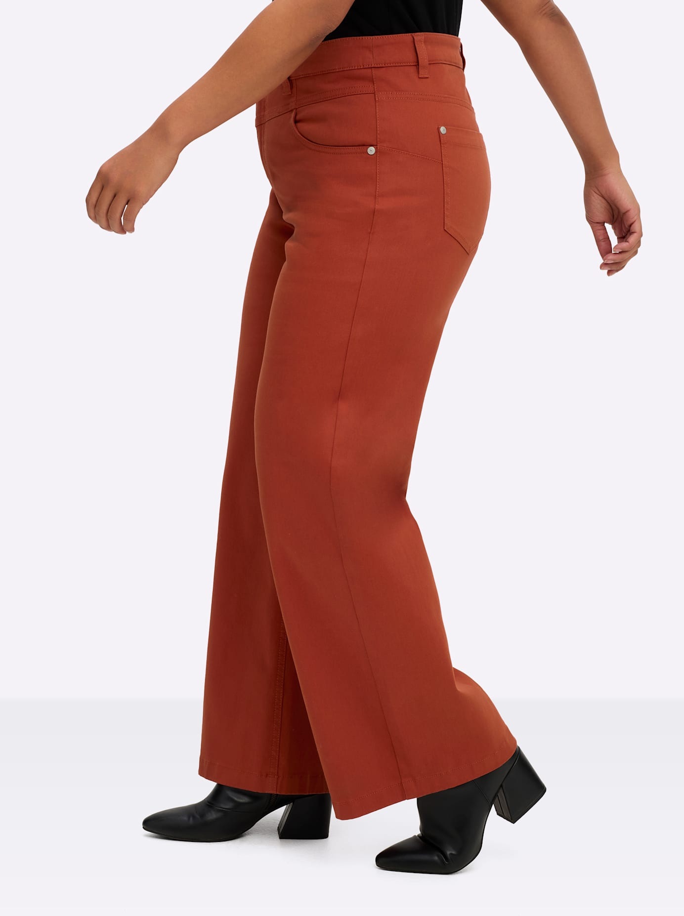 Sheego High-waist-Jeans 1 Stk. tlg.