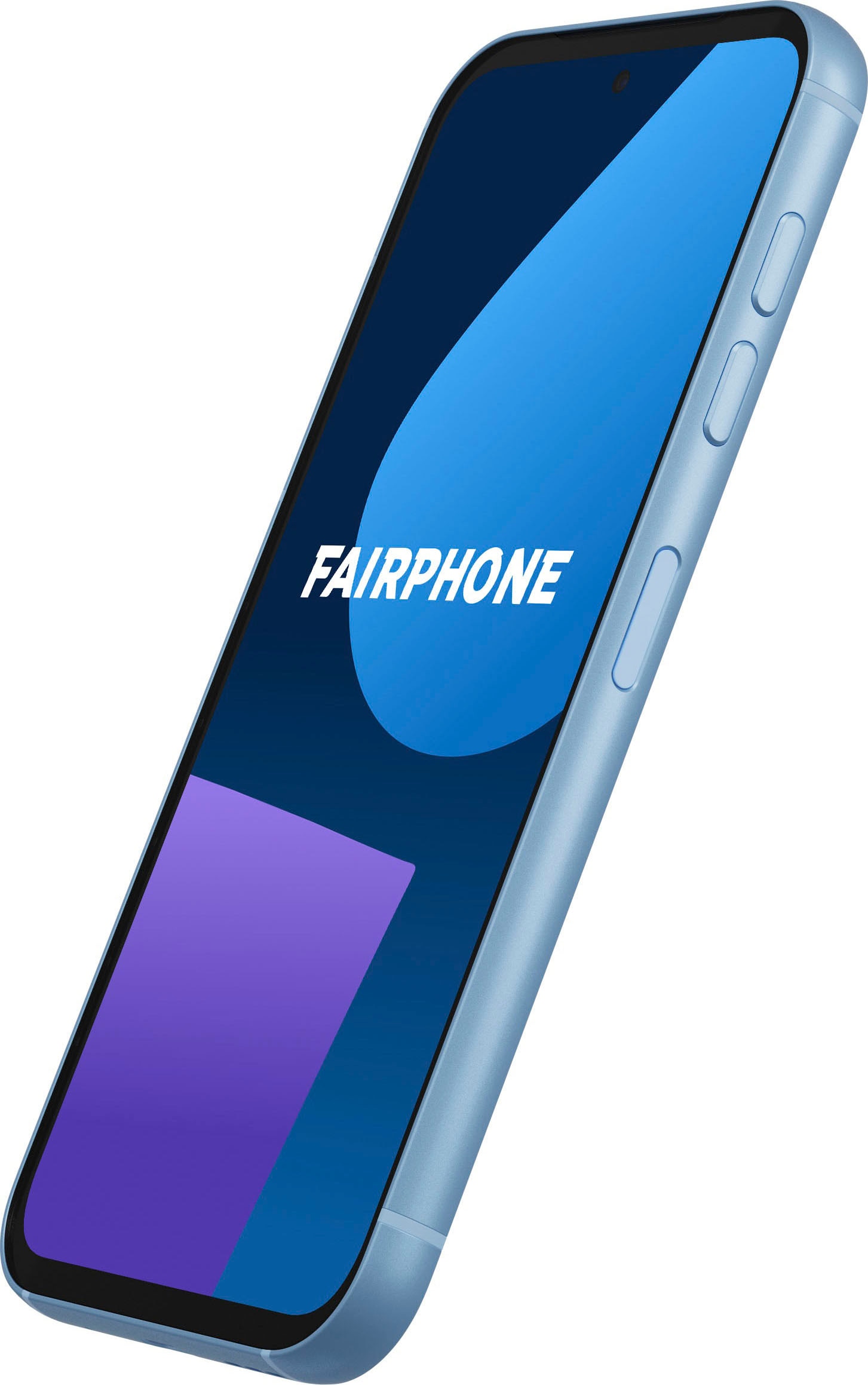 Fairphone Smartphone »FAIRPHONE 5«, sky Zoll, Jahre MP blue, Speicherplatz, cm/6,46 Garantie 50 | 256 XXL ➥ 3 UNIVERSAL Kamera GB 16,40