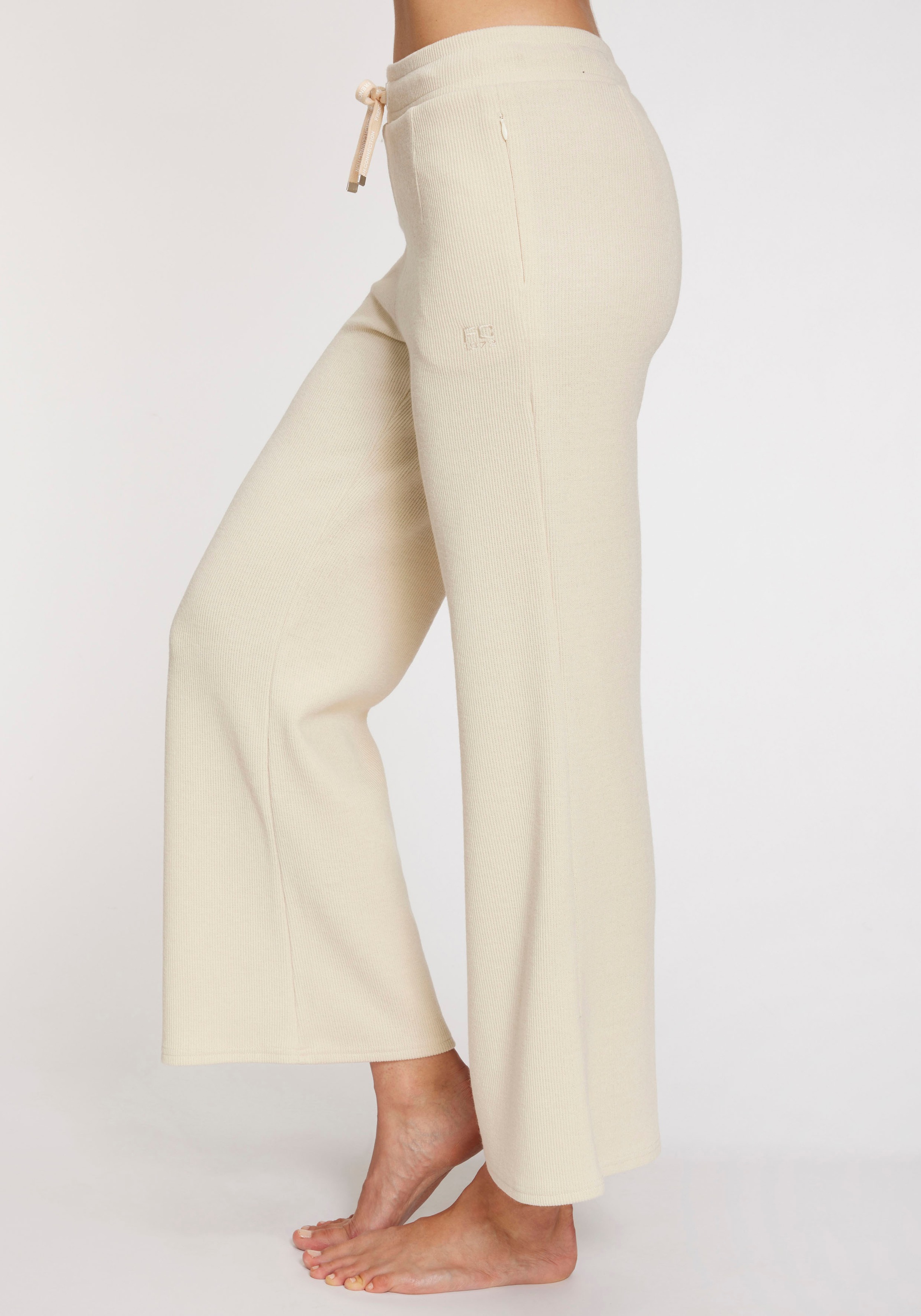 French Connection Loungepants, in gerippter Strickoptik