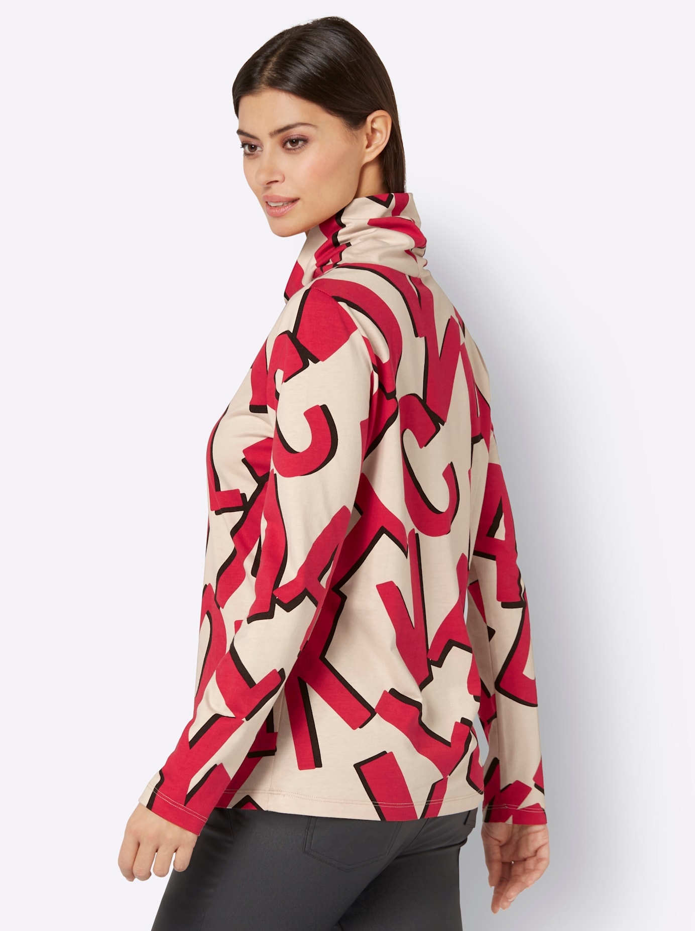 creation L Langarmshirt »Rollkragen-Shirt«, (1 tlg.)