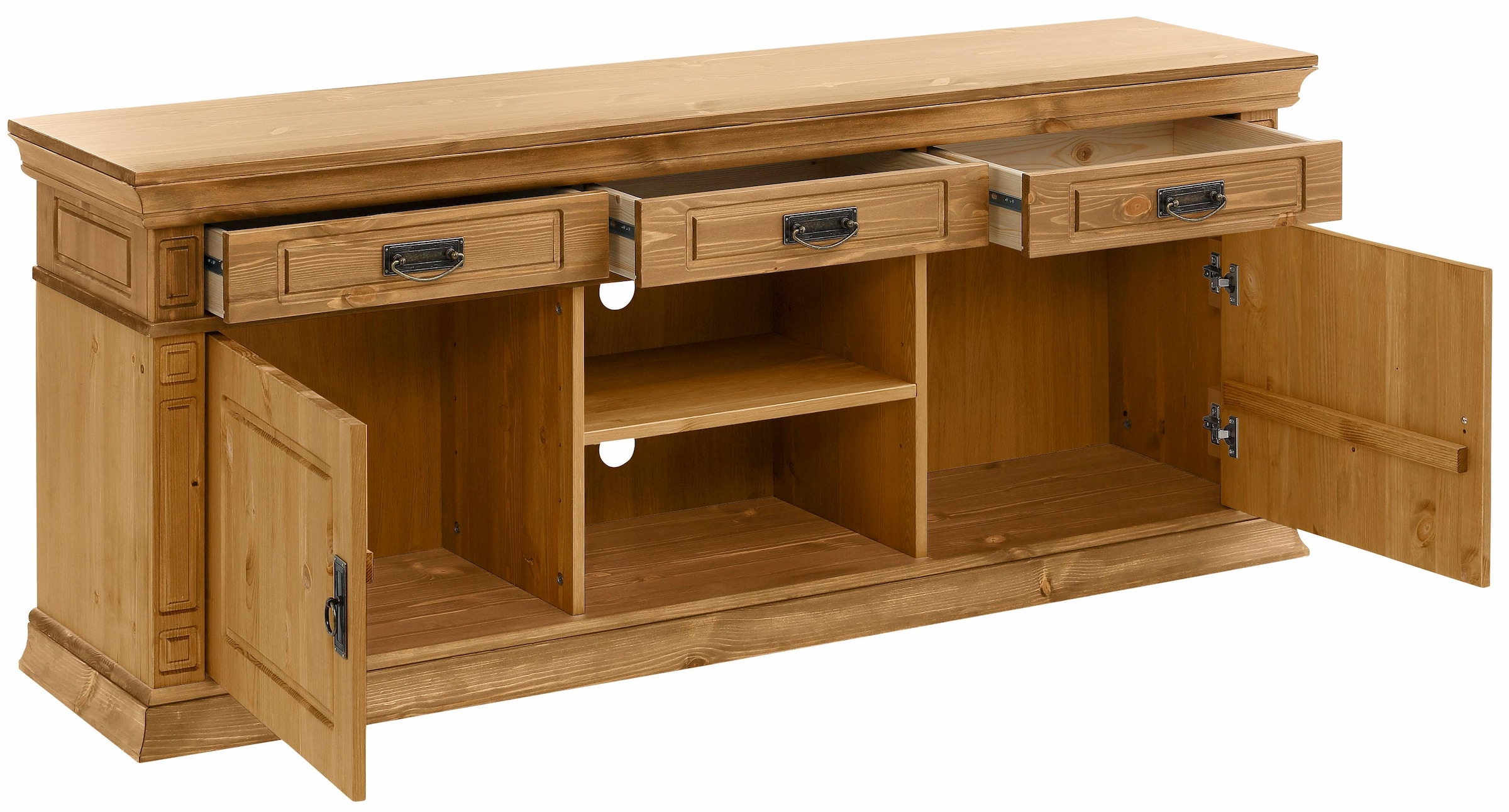 Home affaire TV-Board »Vinales« Breite 158 cm, mit 3 Schubladen