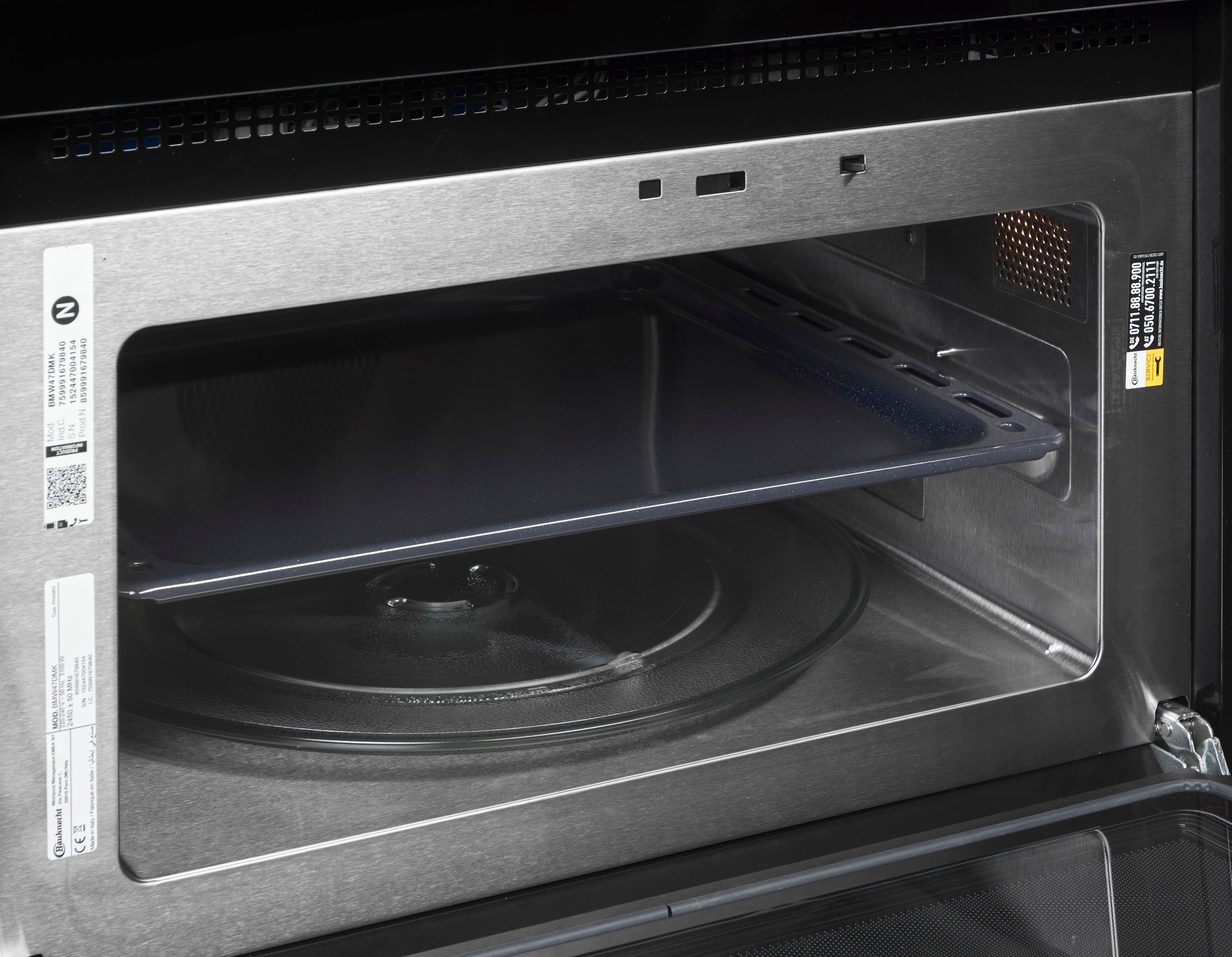 BAUKNECHT Backofen mit Mikrowelle  »BMW47DMK«, 3D-System – für gleichmäßige Ergebnisse