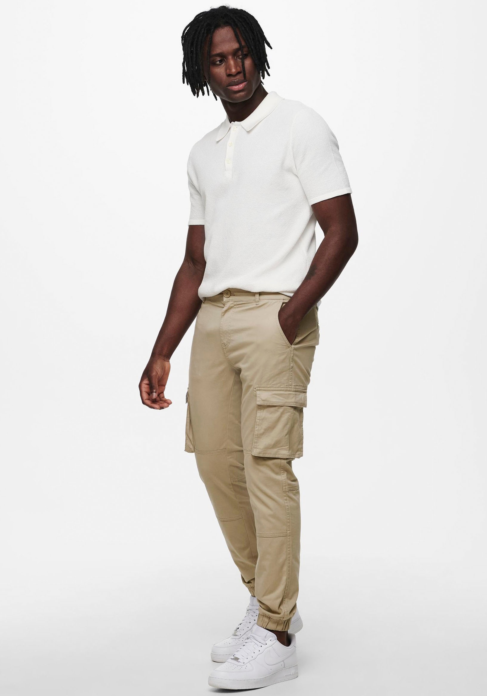 ONLY & SONS Cargohose »CAM STAGE CARGO CUFF«