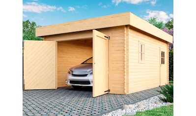 Karibu Garage »Marko«, BxT: 415x572 cm, 193 cm Einfahrtshöhe, mit Dachfolie kaufen