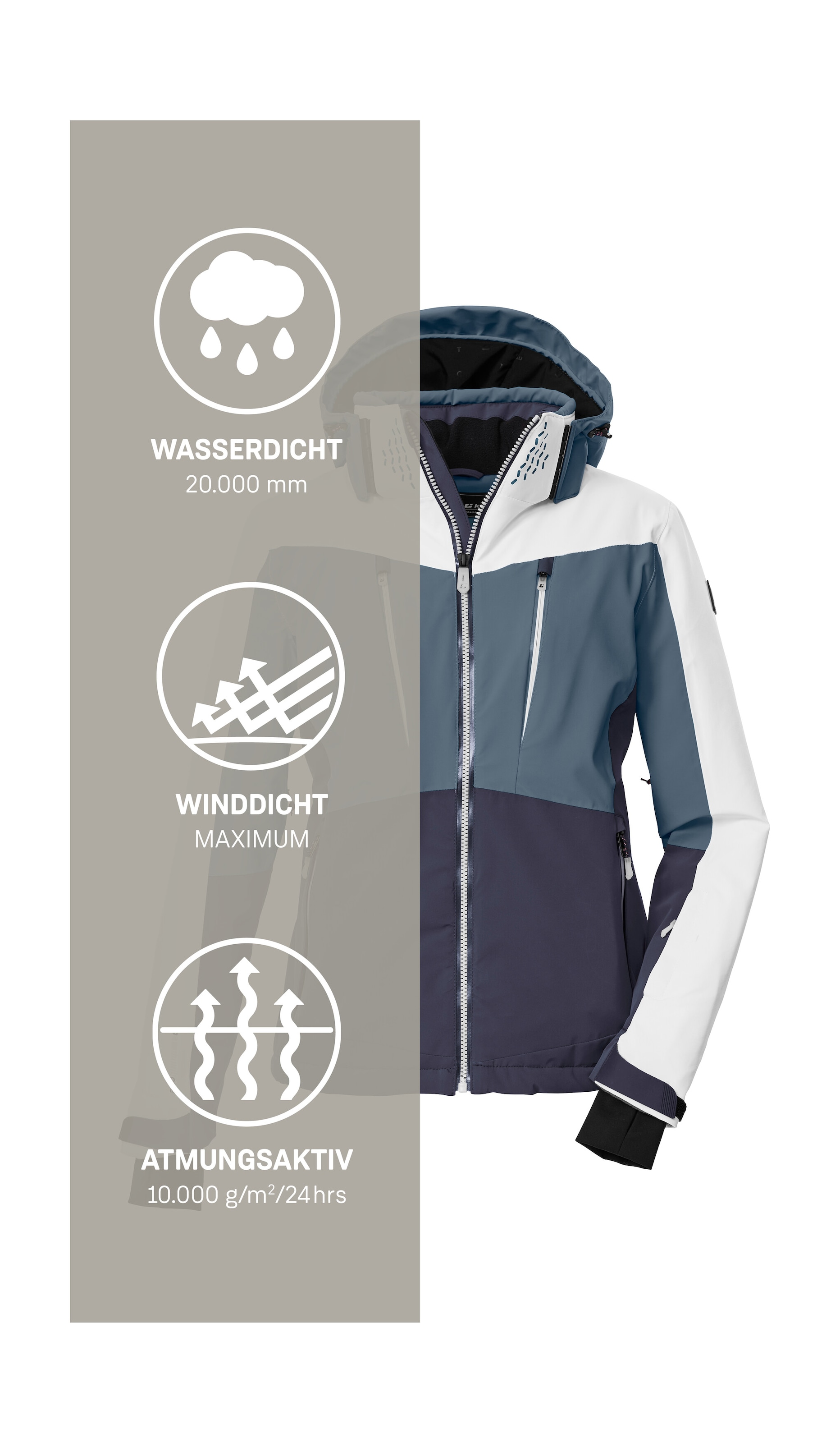 Killtec Skijacke »KSW 43 WMN SKI JCKT«