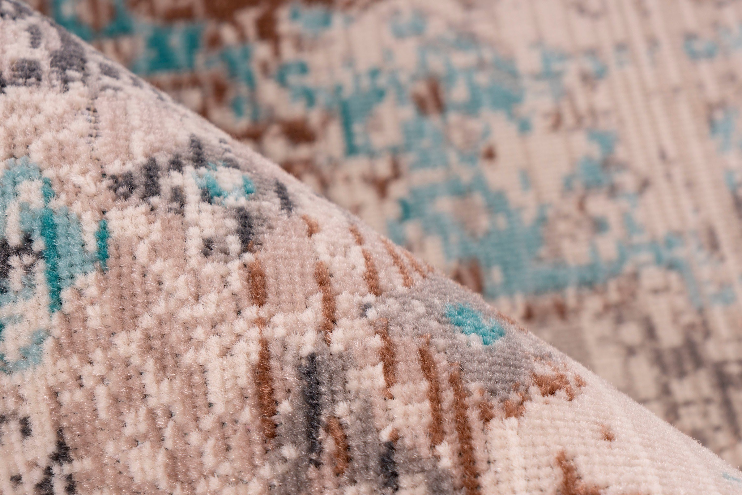 calo-deluxe Teppich »Valessa-305«, rechteckig, 5 mm Höhe, Wohnzimmer