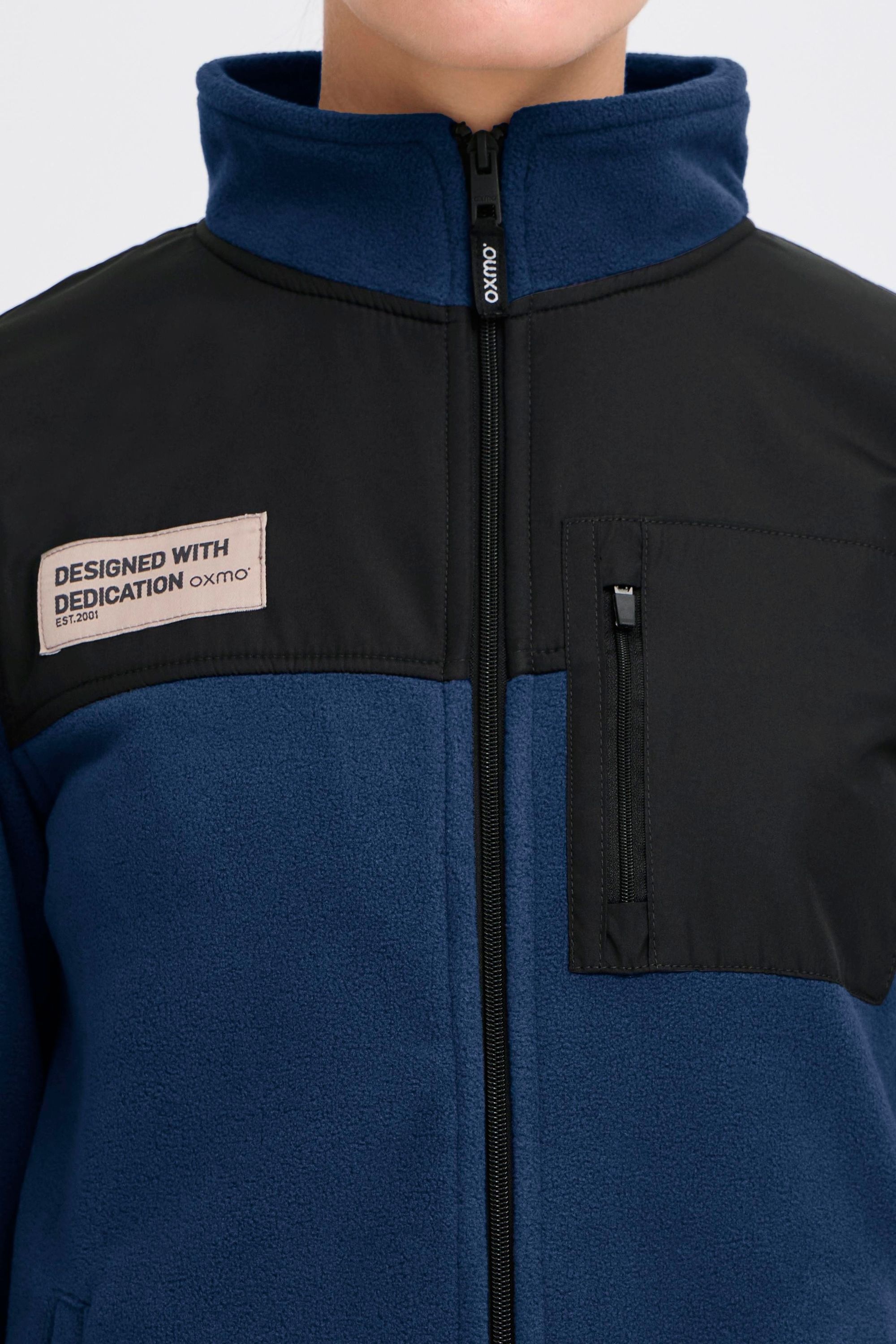 OXMO Trainingsjacke »Trainingsjacke OXNETE FLEECE JACKET«