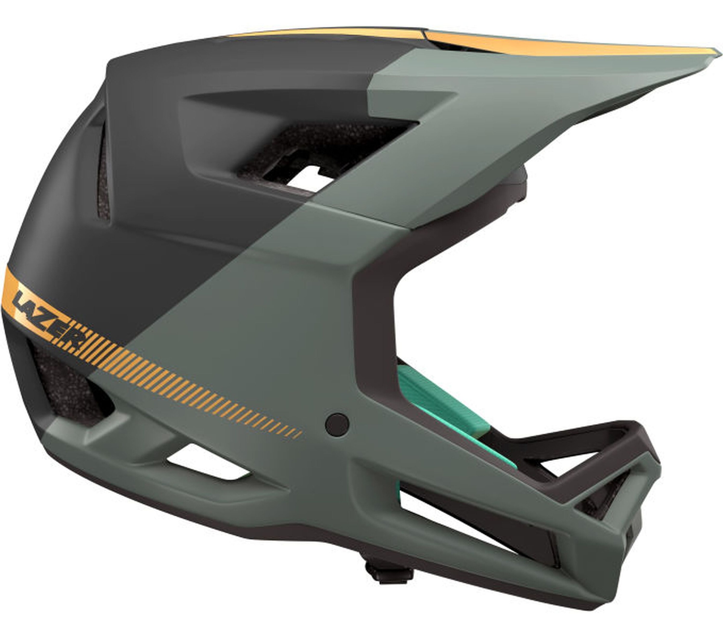 Lazer Bike Cross Helm »Full Face Helm Cage KinetiCore, Matte Green«