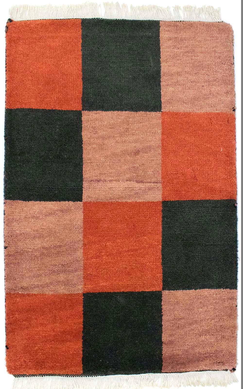 handgeknüpft Wollteppich Teppich »Gabbeh mehrfarbig«, rechteckig, morgenland handgeknüpft
