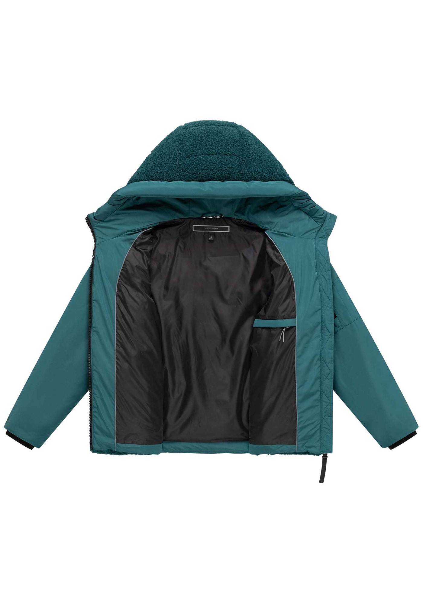Marikoo Winterjacke »Marikoo Elidee Damen Teddyplüsch Jacke N142«