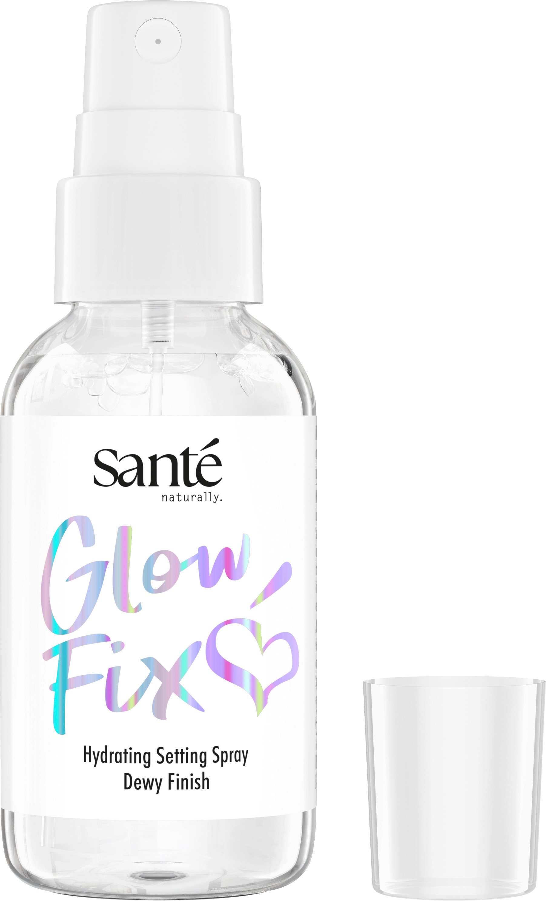 SANTE Gesichtsspray »Glow Fix Spray« für das Gesicht, zum Aufsprühen