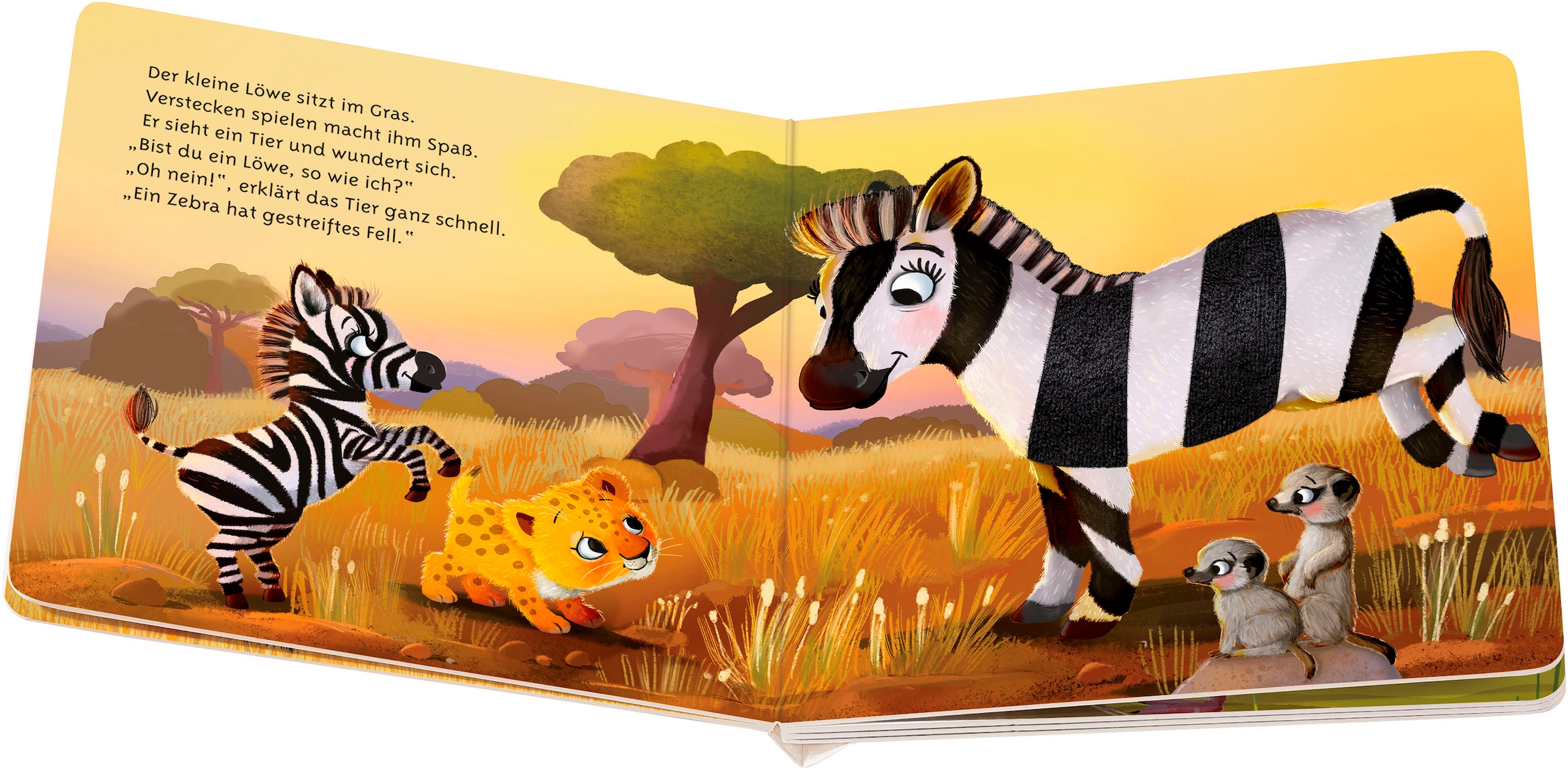 Ravensburger Kinderbuch »Pappbilderbuch, Mein erstes Vorlese-Fühlbuch Bist du ein Löwe?«