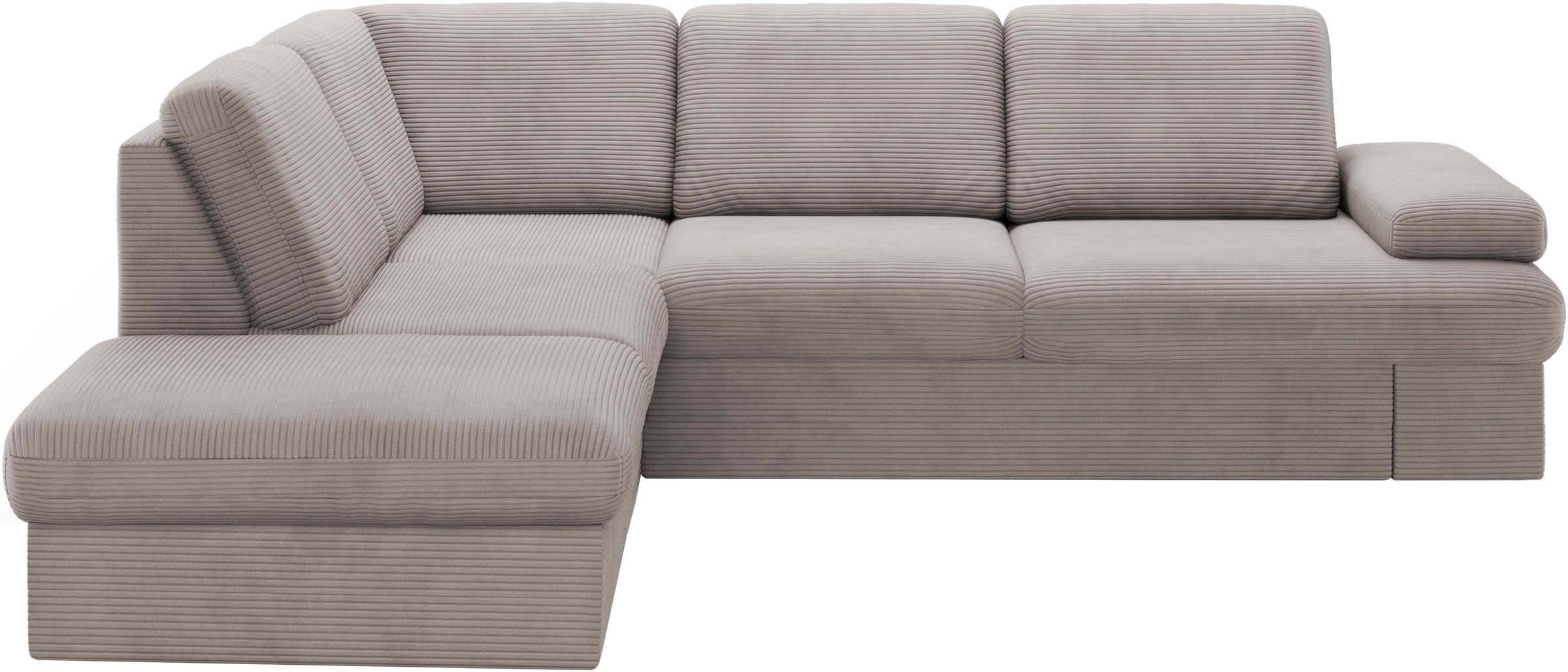 sit&more Ecksofa »Moreno«, mit Armteilverstellung,wahlweise mit Bettfunktion