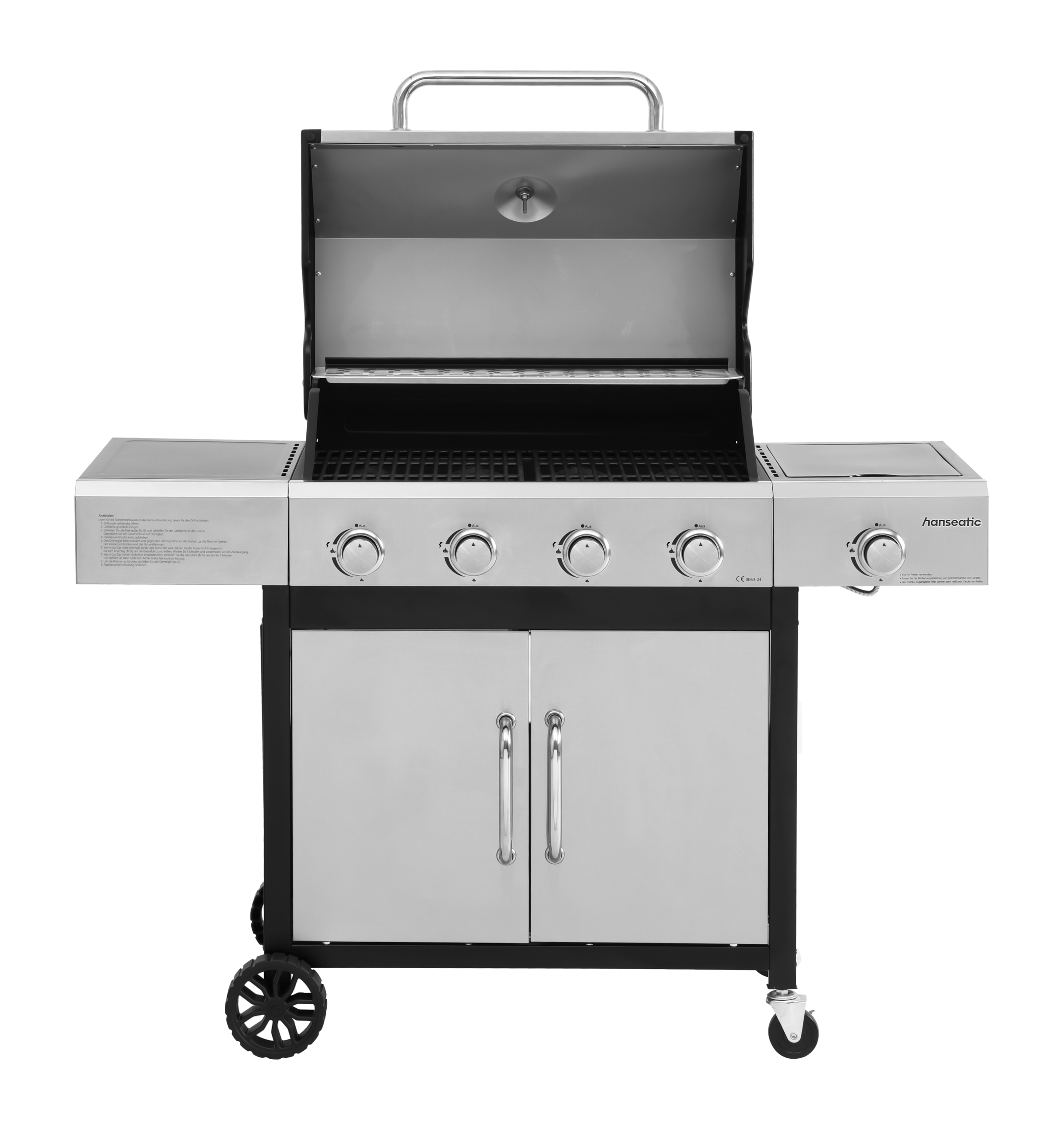Hanseatic Gasgrill »Rockford« inkl. 3 Jahre Herstellergarantie