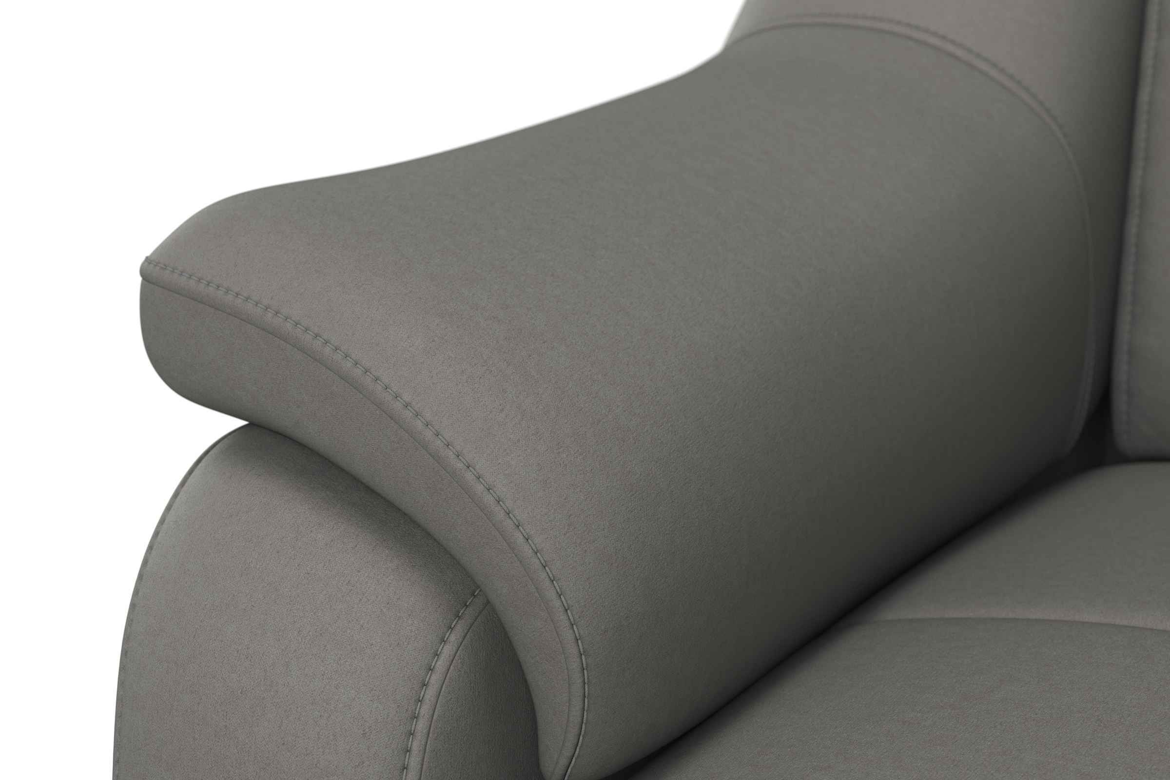 sit&more Ecksofa »Freetown L-Form« inklusive Kopfteilverstellung und komfortablem Federkern