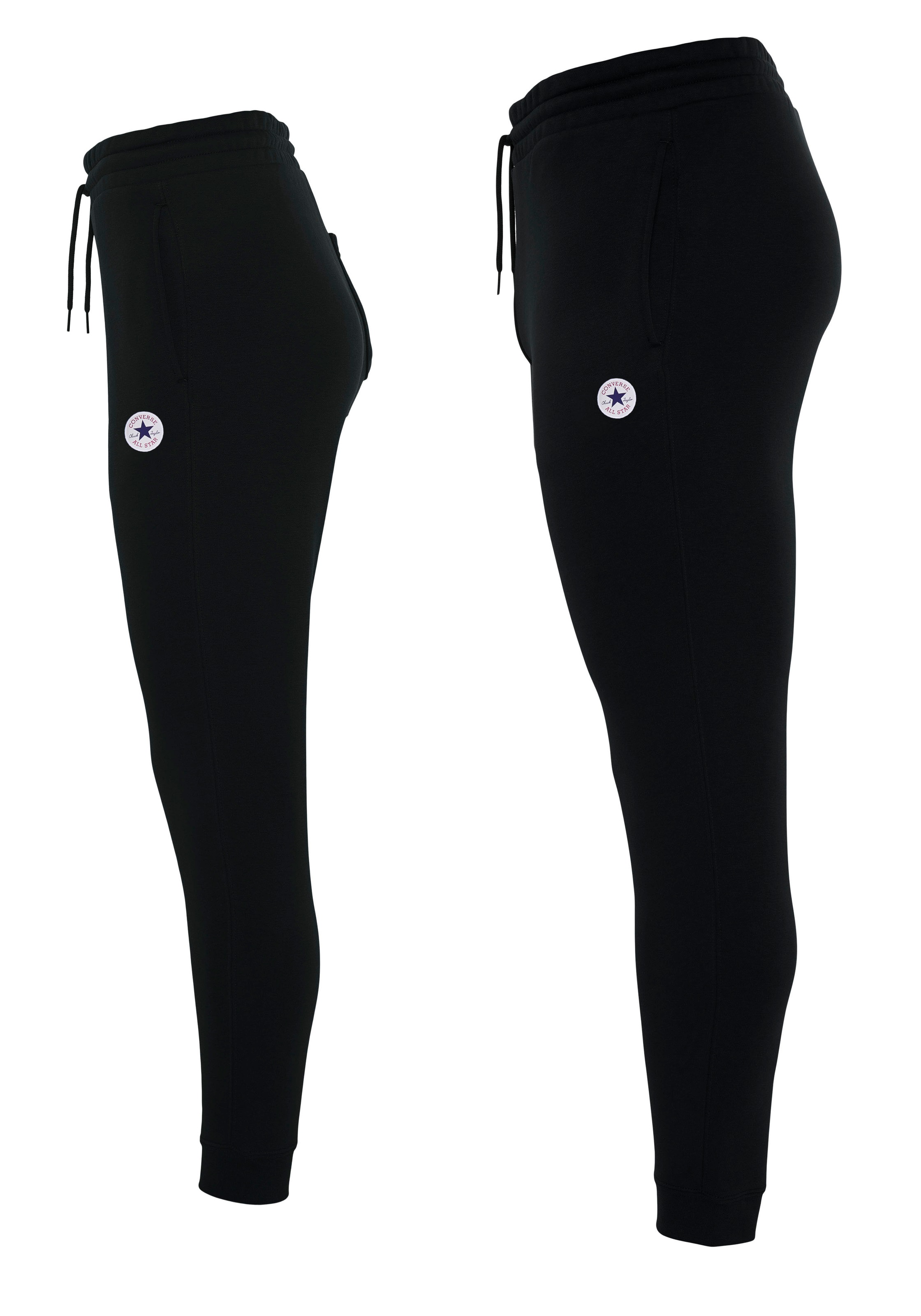 Converse Jogginghose »CONVERSE GO-TO STANDARD FIT CHUCK TAYLOR PATCH PANTS«, (1 tlg.)