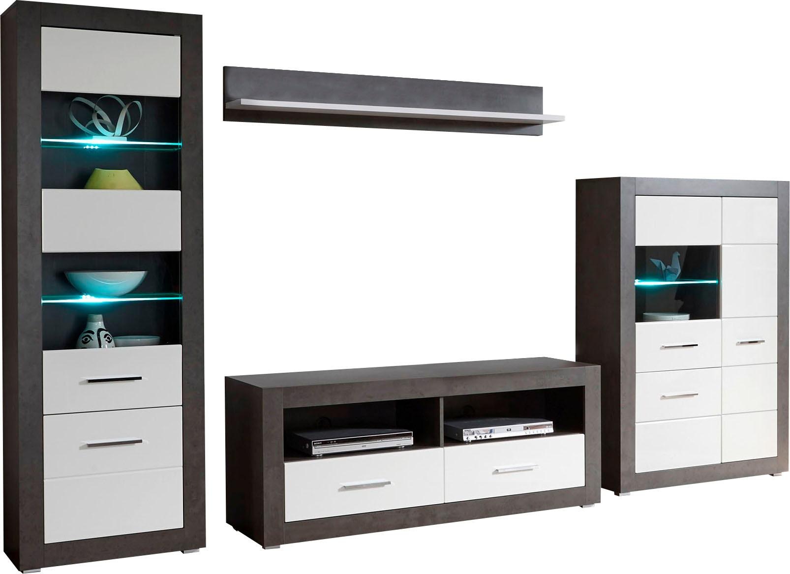 INOSIGN Wohnwand »Etero«, (Set, 4 St.)