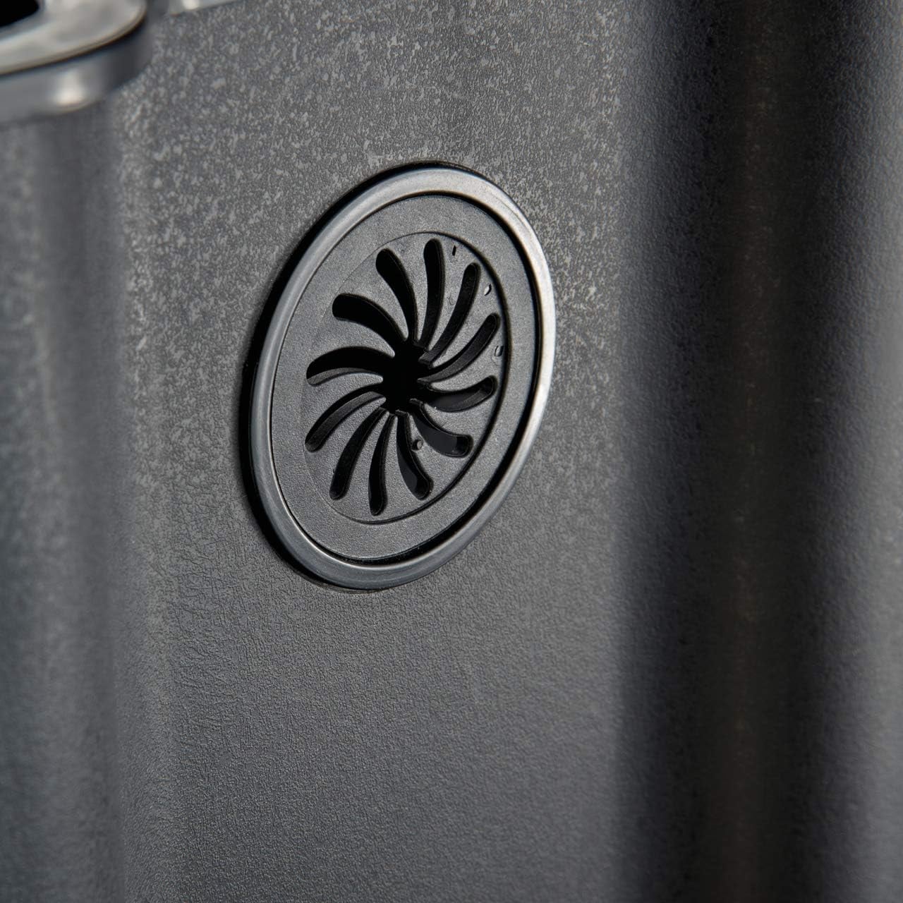 WESCO Mülltrennsystem »Big Double Boy Abfallsammler mit Dämpfer« 2 Behälter mit Kunststoffeinsatz, Edelstahldeckel mit Arretierung und Fußtritt