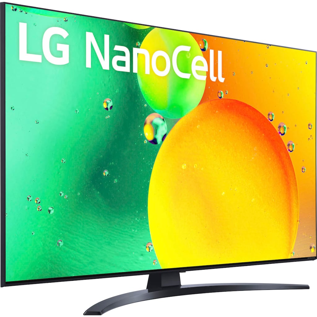 LG LED-Fernseher »50NANO769QA«, 126 cm/50 Zoll, 4K Ultra HD, Smart-TV, α5 Gen5 4K AI-Prozessor, Direct LED, HDMI 2.0, Sprachassistenten