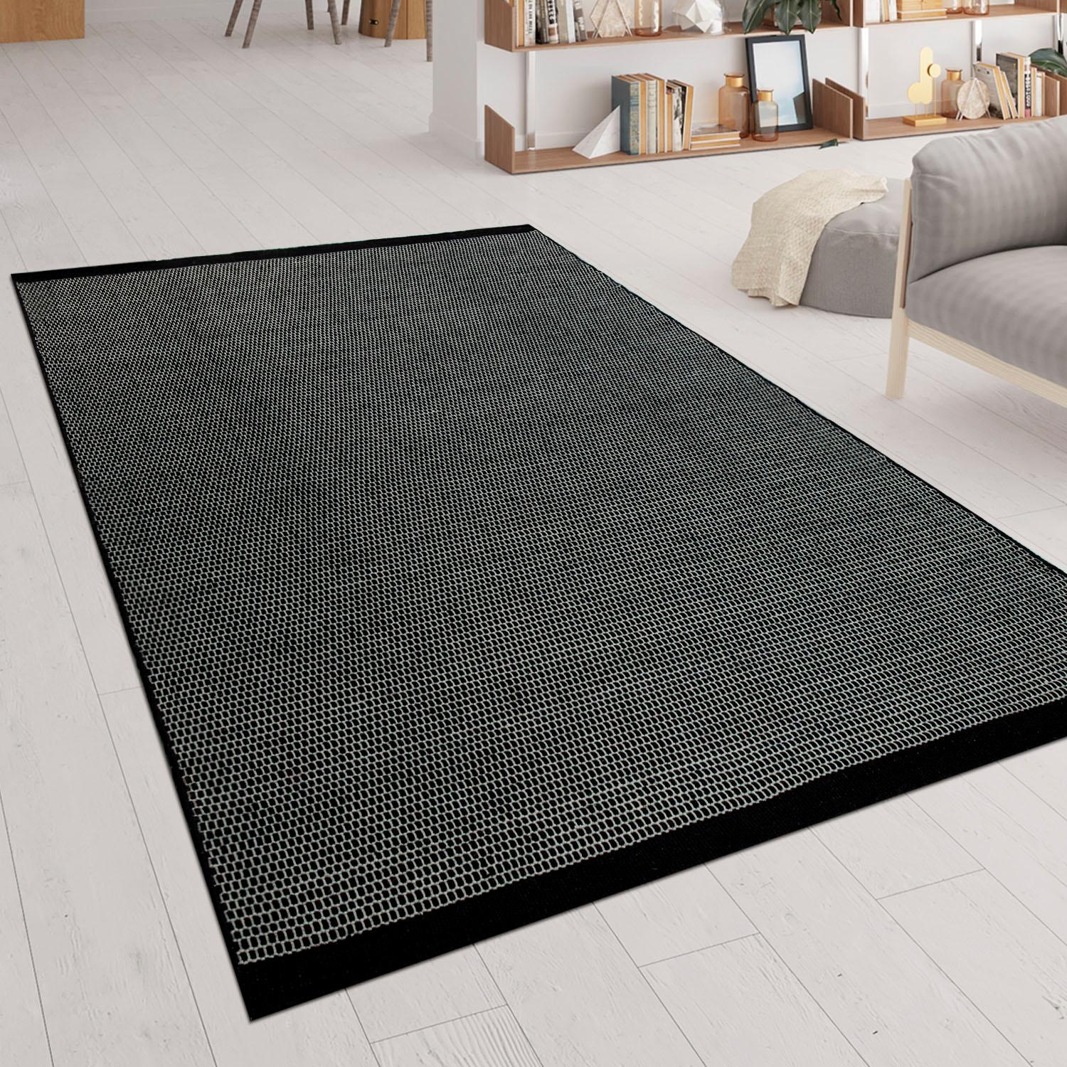 Paco Home Wollteppich »Kasko 300«, rechteckig, 12 mm Höhe, Handweb, Flachgewebe, reine Wolle, handgewebt, hochwertig verarbeitet