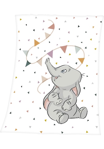 Disney Babydecke »Dumbo«, mit liebevollem Dumbo Motiv, Kuscheldecke kaufen
