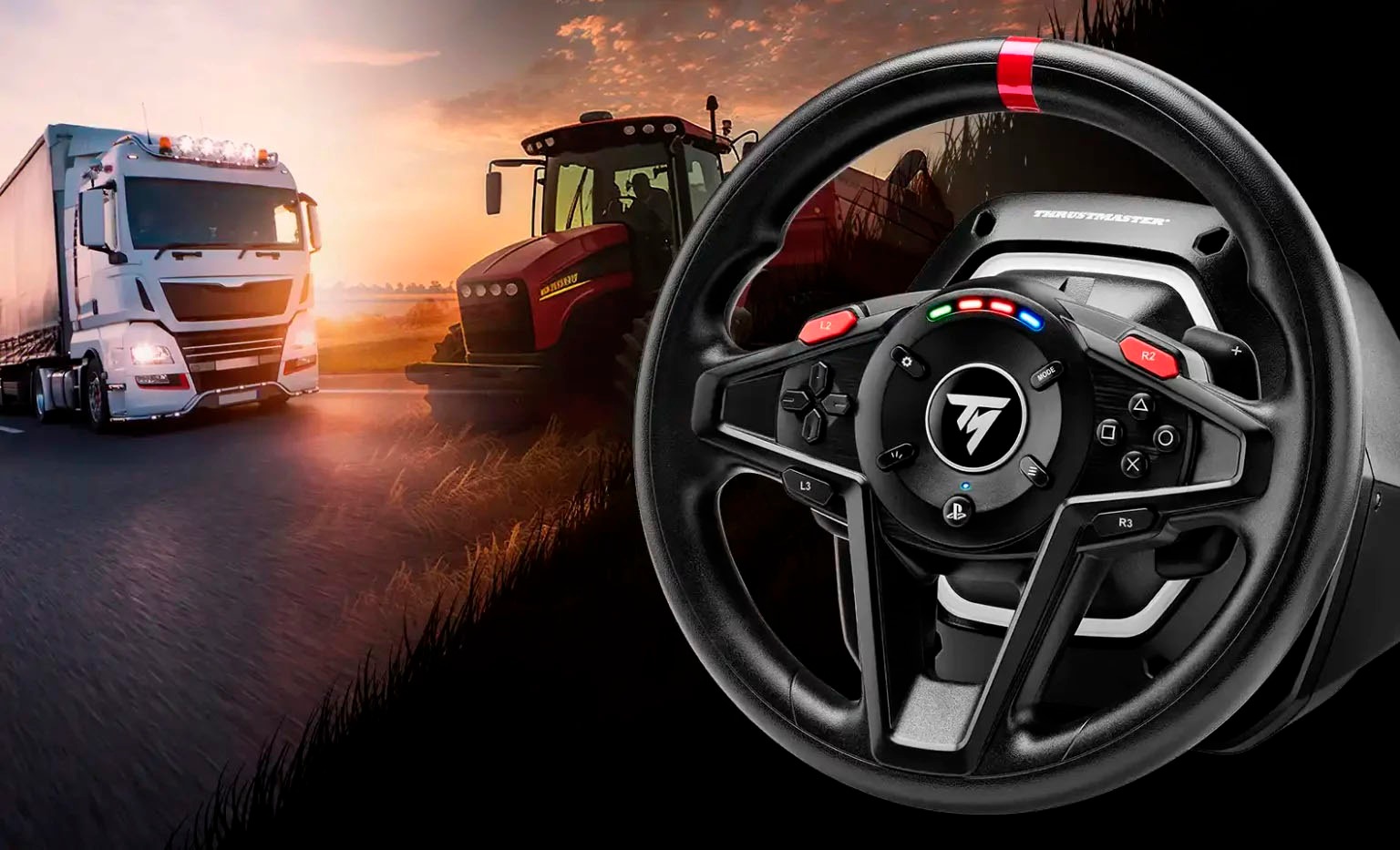 Thrustmaster Lenkrad »T128 SIMTASK PACK (Playstation / PC)«