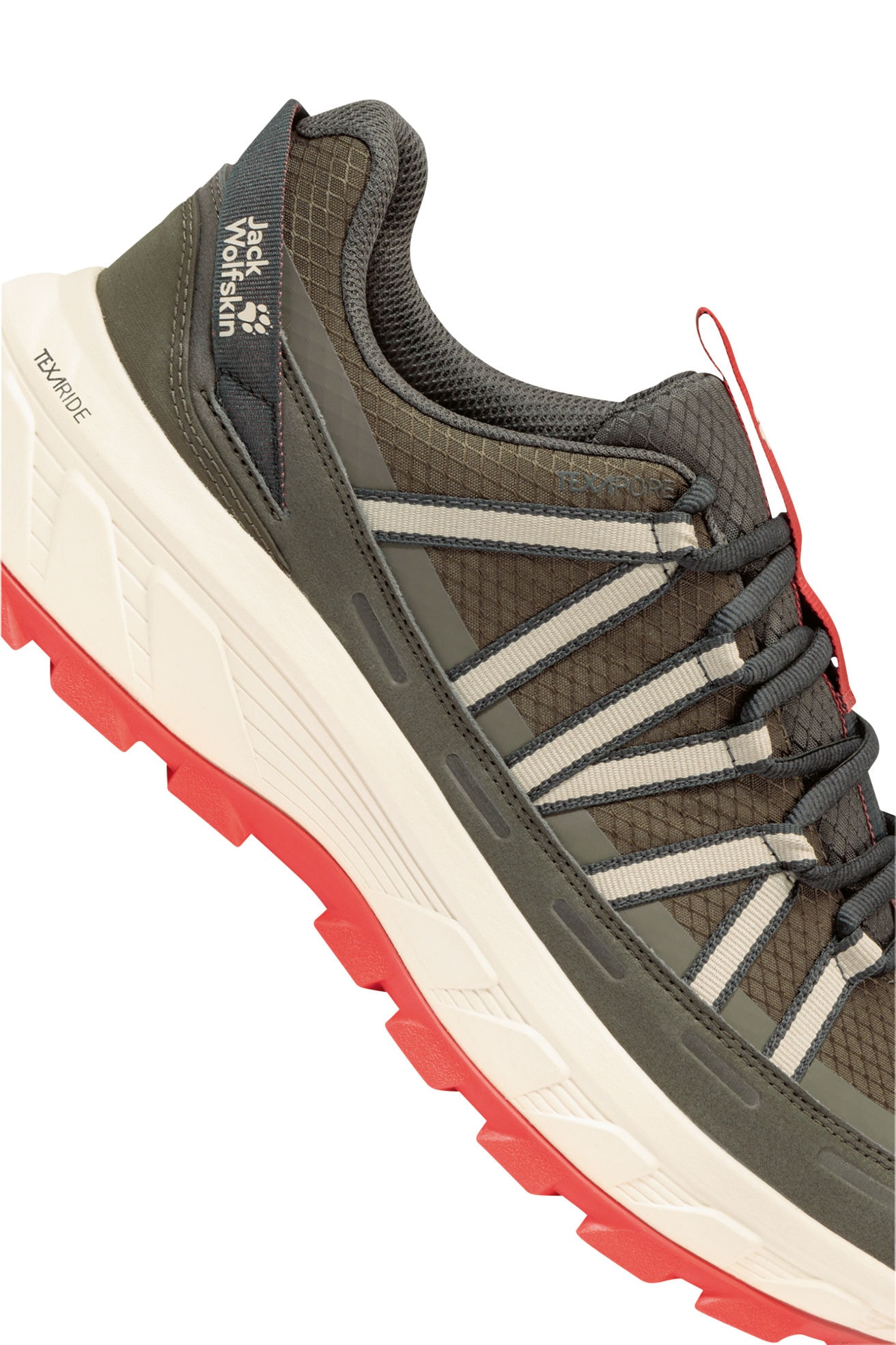 Jack Wolfskin Wanderschuh »WILD HIKE TEXAPORE LOW M«  wasserdicht, Trekkingschuh
