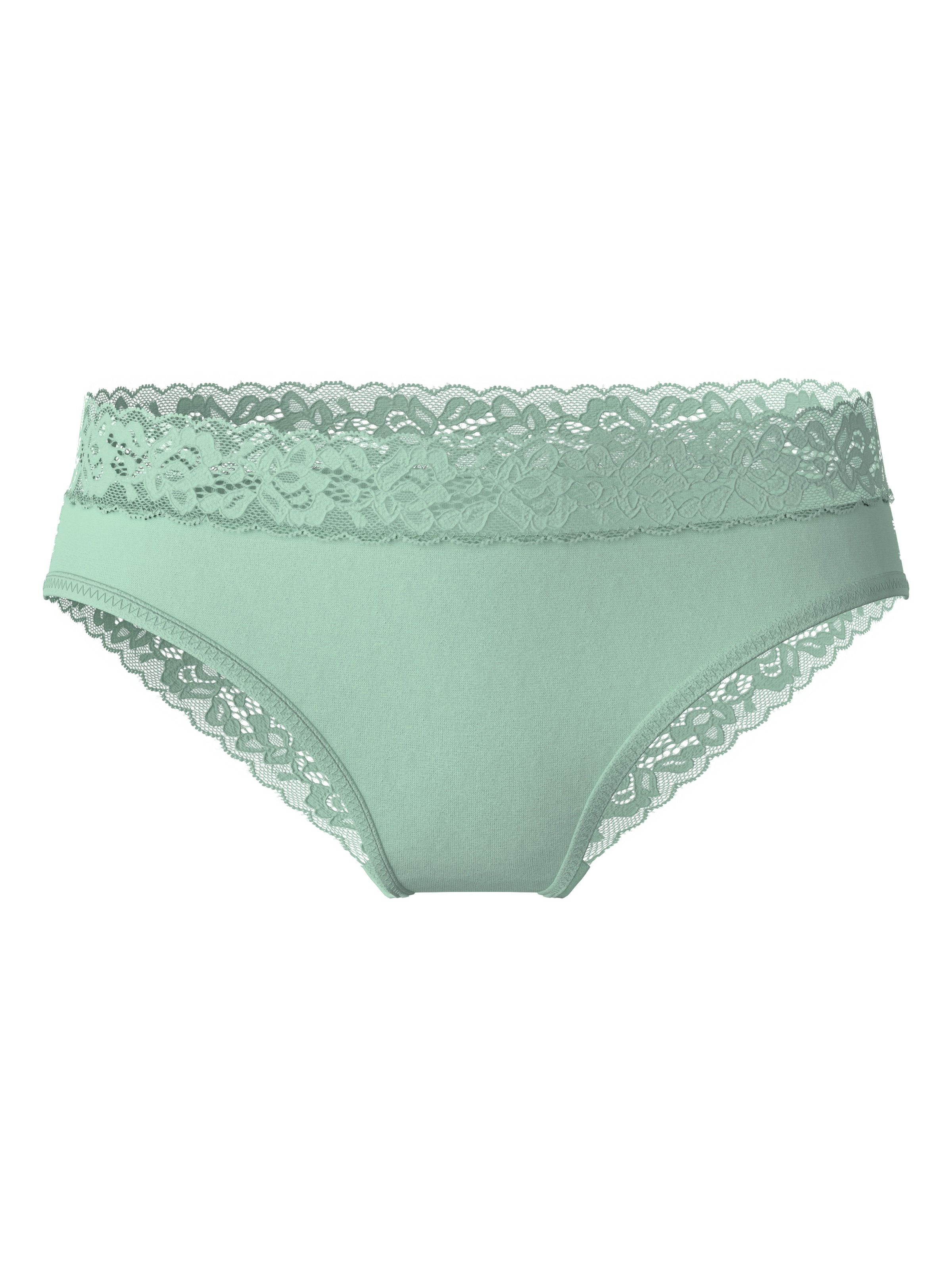 CALIDA Slip »Natural Comfort Lace«, mit Spitze am Bund und Beinausschnitt