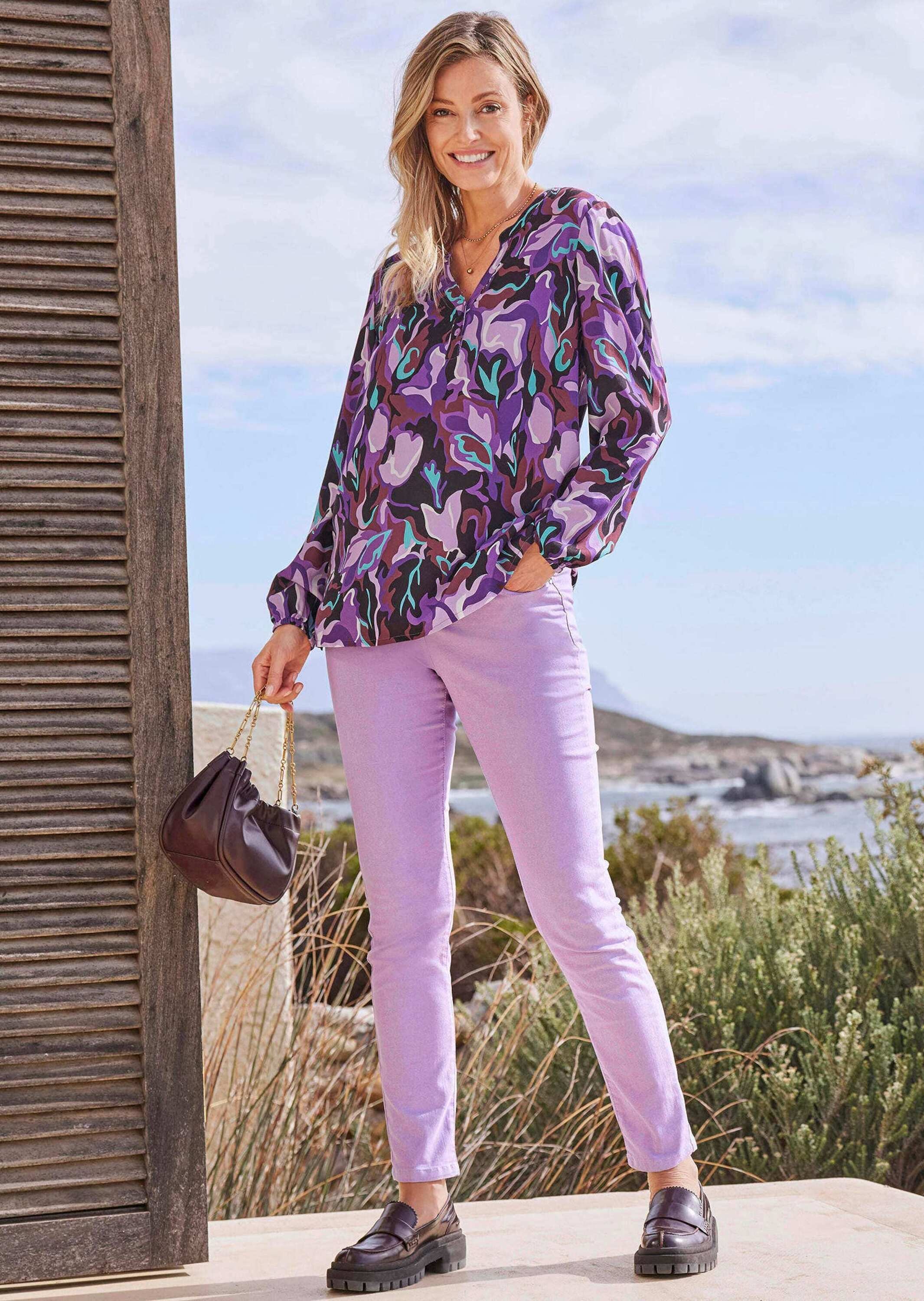 GOLDNER Schlupfbluse »Kurzgröße Bluse«