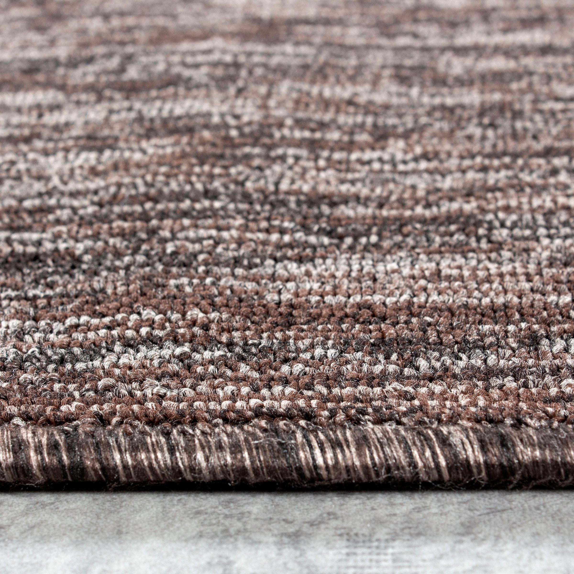 Ayyildiz Teppiche Teppich »Nizza 1800 Kurzflorteppich«, rechteckig, 6 mm Höhe, pflegeleicht, leicht melierter Kurzflor, ringsum gekettelt, Wohnzimmer