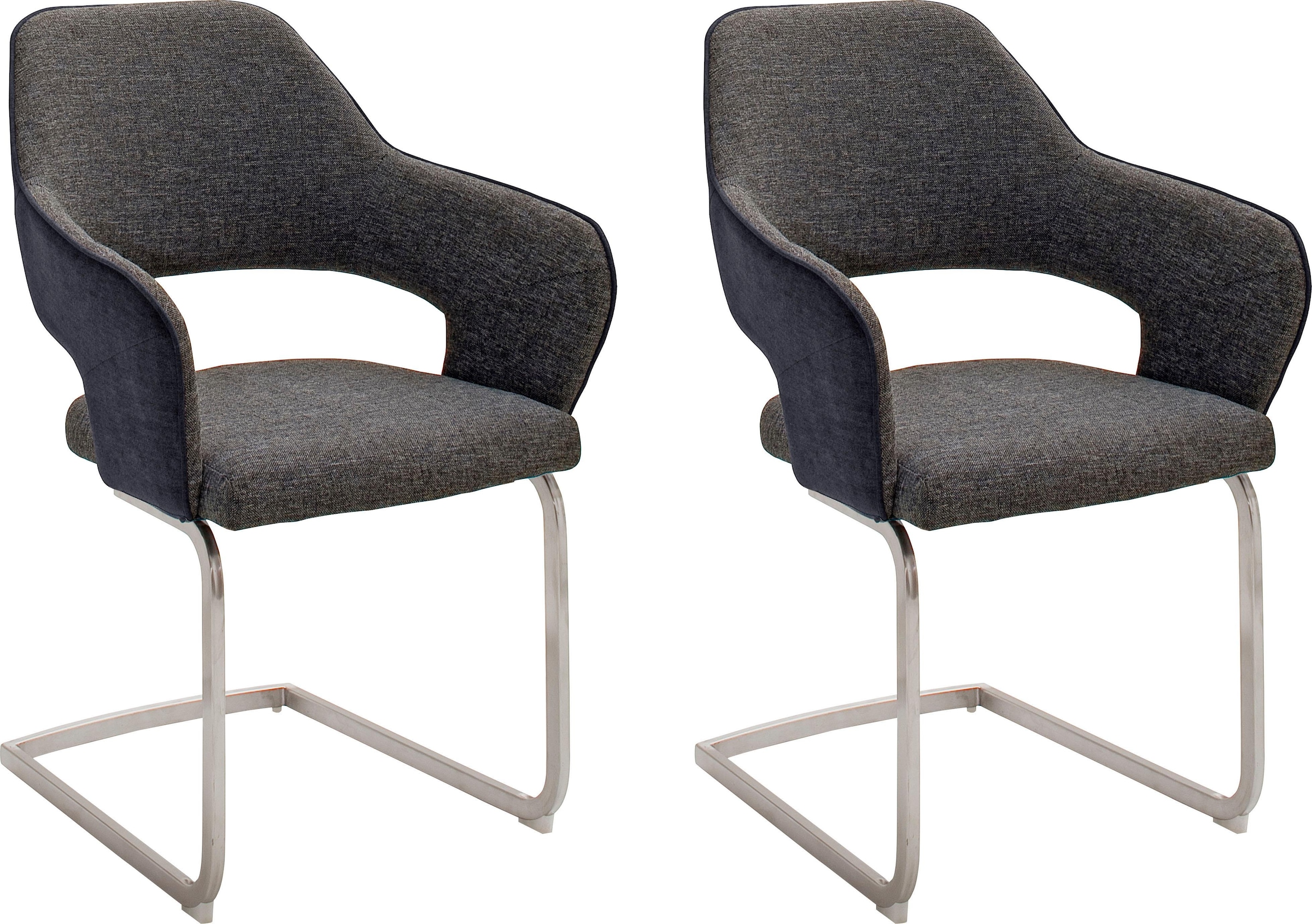 MCA furniture Freischwinger »NEWCASTEL«, Kg 120 St., auf Raten bestellen bis Set, 2 Stuhl belastbar