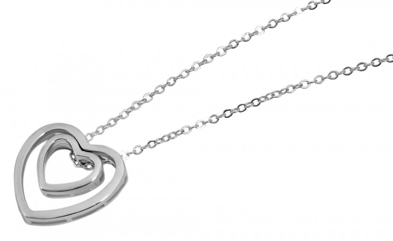 Adelia´s Kette mit Anhänger »Adelia's Damen 925 Silber Halskette mit Anhänger Herz unbekannt cm«