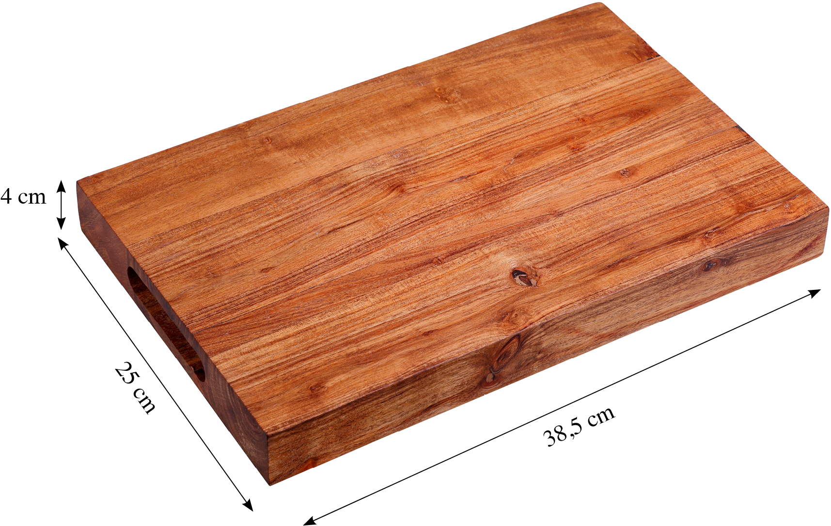 KESPER® Tranchierbrett »Schneidebrett aus Akazie, FSC«