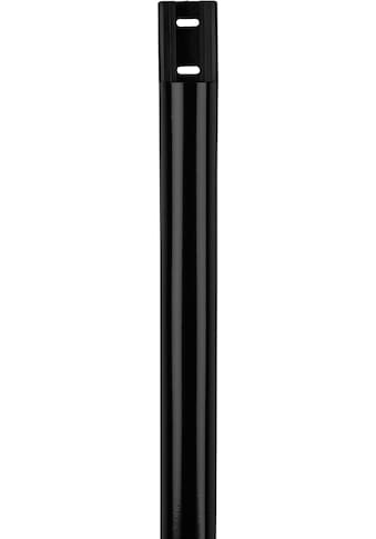 Kabelkanal »Alu-Kabelkanal, halbrund, 110/3,3/1,8 cm, Schwarz«, (1 St.)