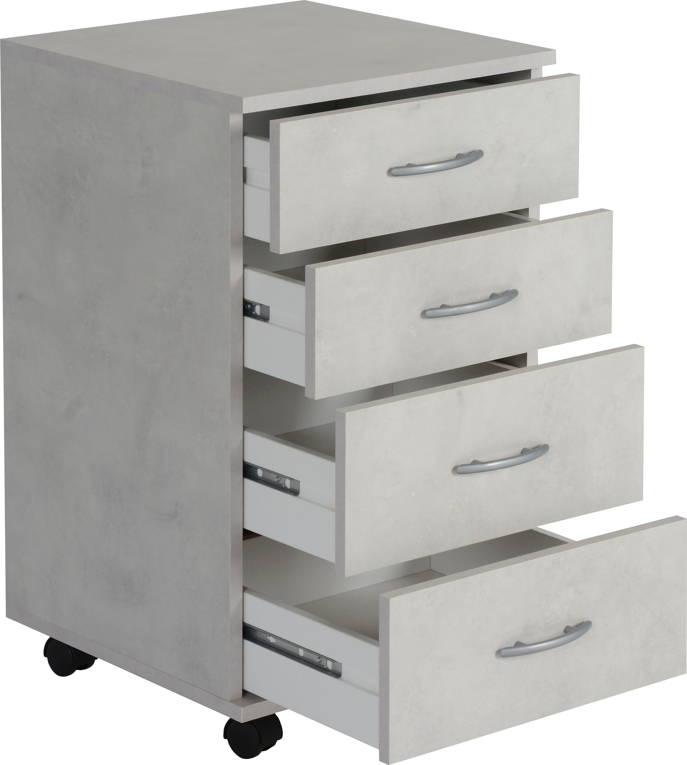 VOGL Möbelfabrik Rollcontainer »1191, Bürocontainer«, (1 St.), verschiedene Ausführungen, mit Schubladen, Höhe 67 cm, Made in Germany
