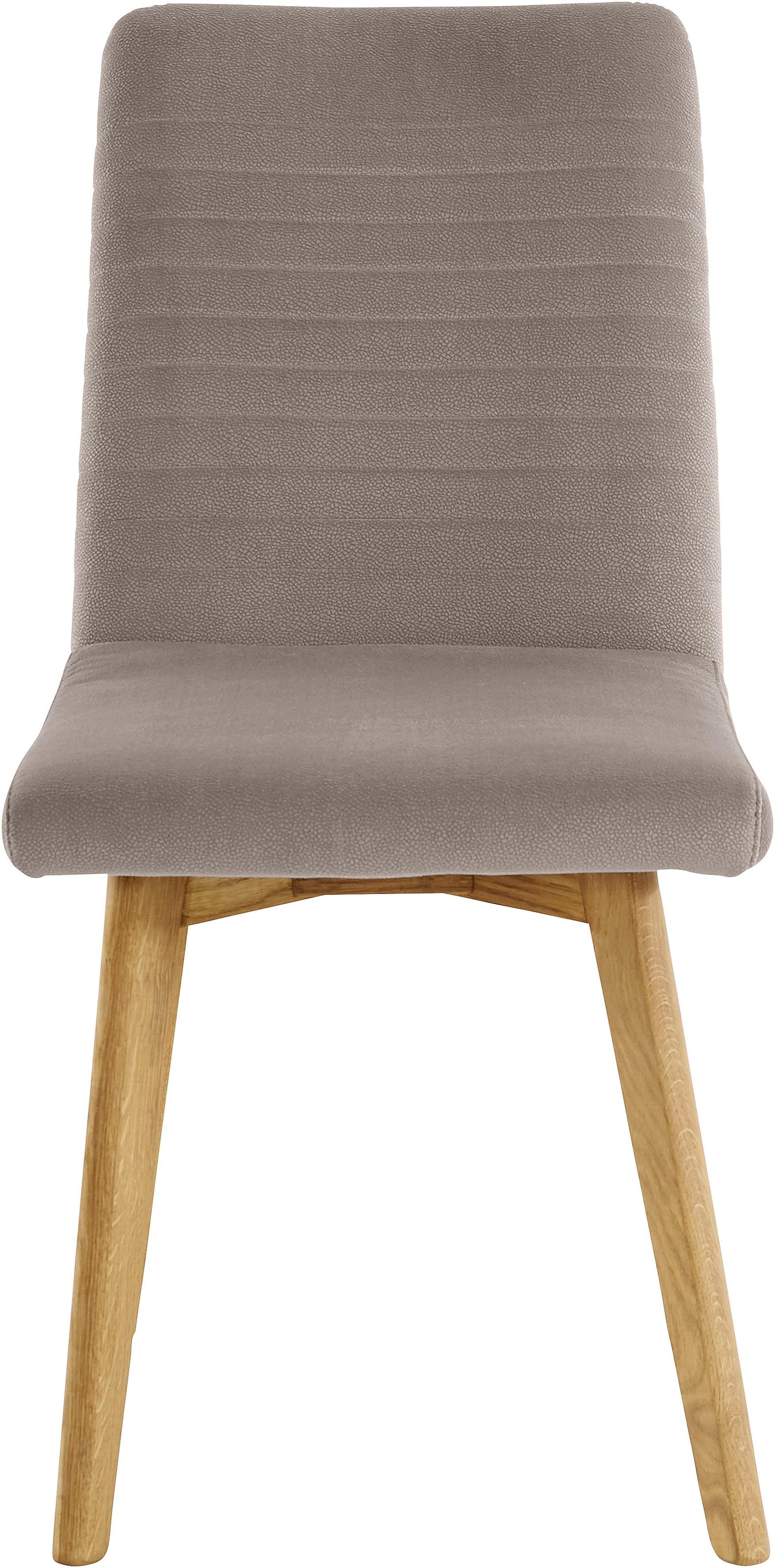 OTTO products Esszimmerstuhl »Alessja«, (Set), 2 St., Microfaser, Bezug aus Microfaser, Gestell aus Eiche Massivholz