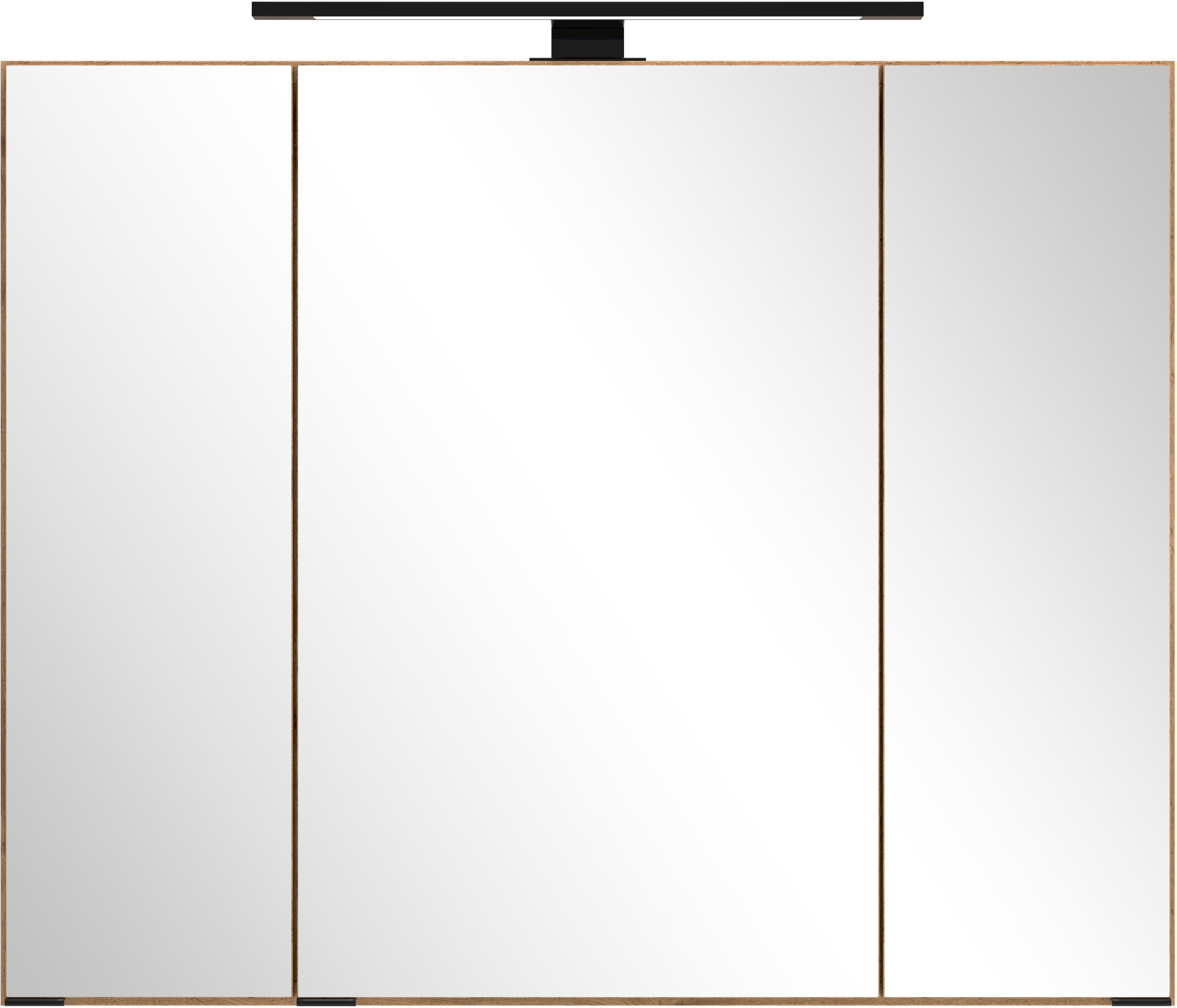 welltime Badmöbel-Set »Welltime, Carlton Waschtisch-Set, 80 oder 120 cm, gestreift«, (2 St.)