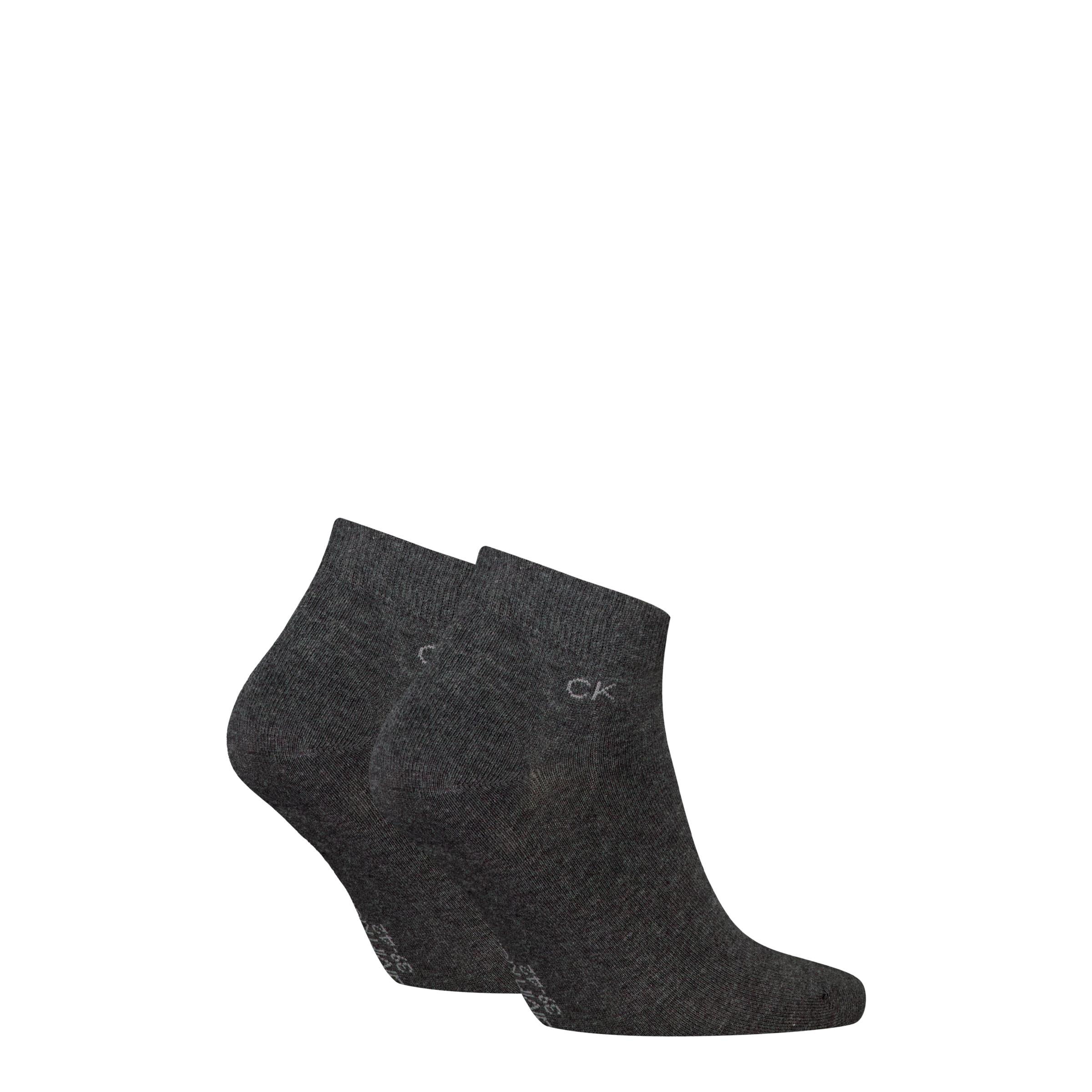 Calvin Klein Jeans Kurzsocken »CK MEN QUARTER 2P«, (2 Paar), Mit kleinem Rippenbündchen, CK-Logodetail