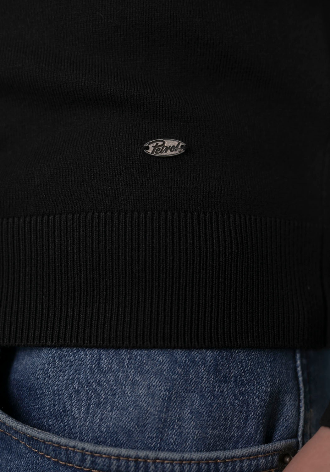 Petrol Industries Strickpullover, mit Rundhalsausschnitt