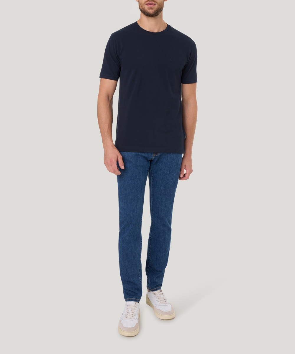Pierre Cardin T-Shirt »T-shirt RH«, mit Logo Stickerei