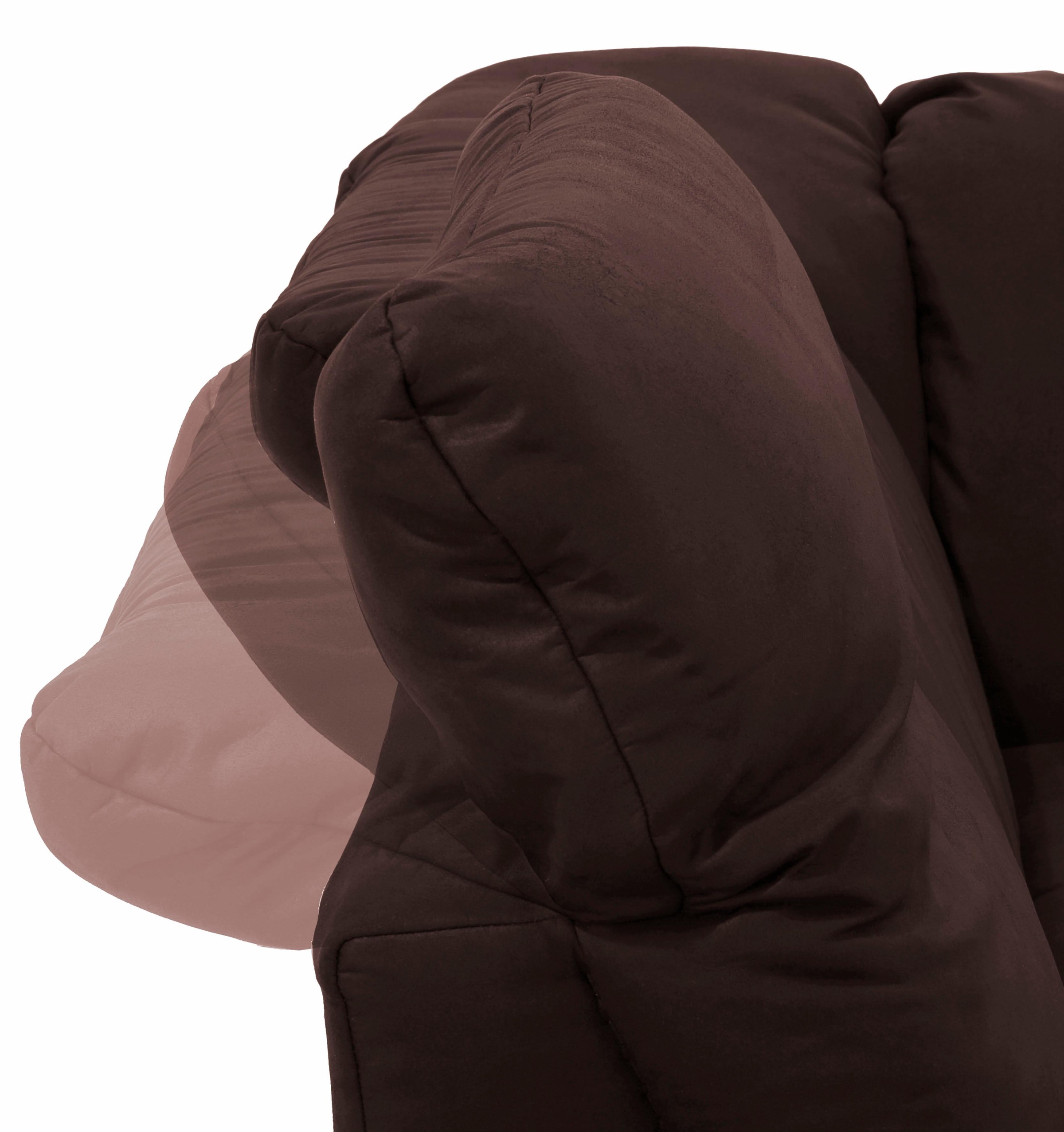 Home affaire Wohnlandschaft »Lyla U-Form«, wahlweise mit Rückenfunktion und zusätzlich mit Bett + Bettkasten